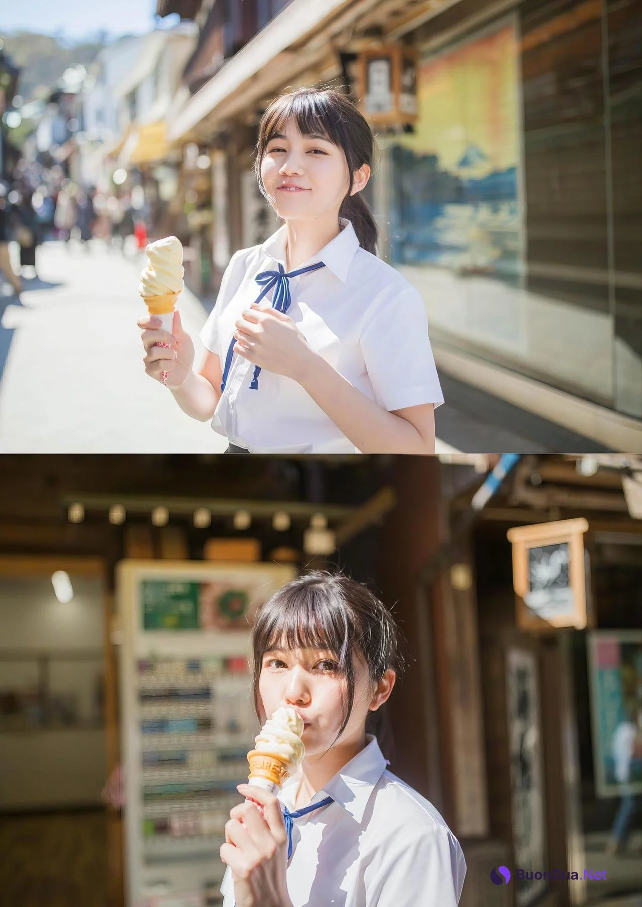 Yuuna Shiratori 白鳥優菜, 1st Visual Book [白皙-BABEL] Set.01 - Photo 15