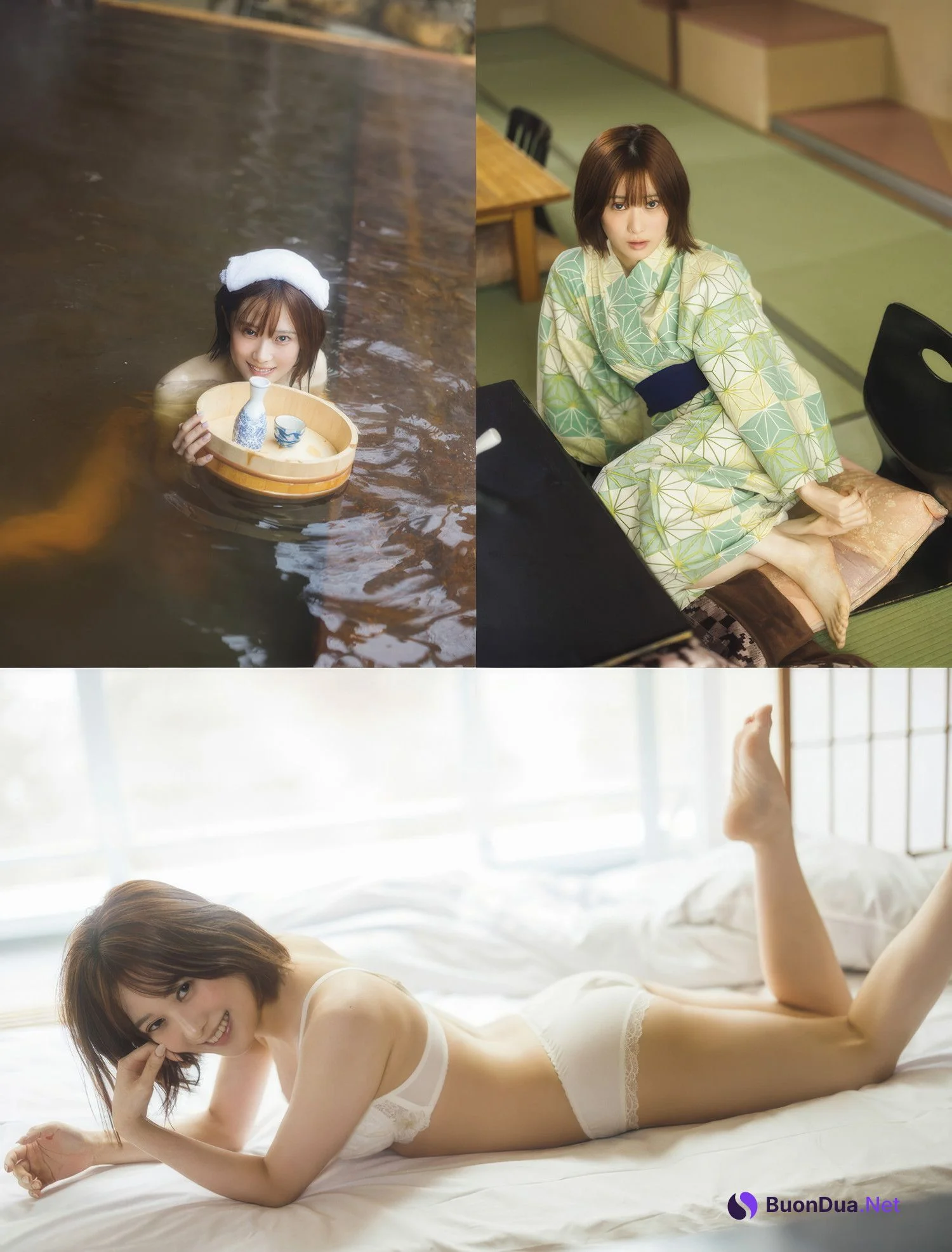 YUYU ゆゆ, Yoshino Chitose ちとせよしの, FLASH 2025.04.15 (フラッシュ 2025年4月15日号) - Photo 2