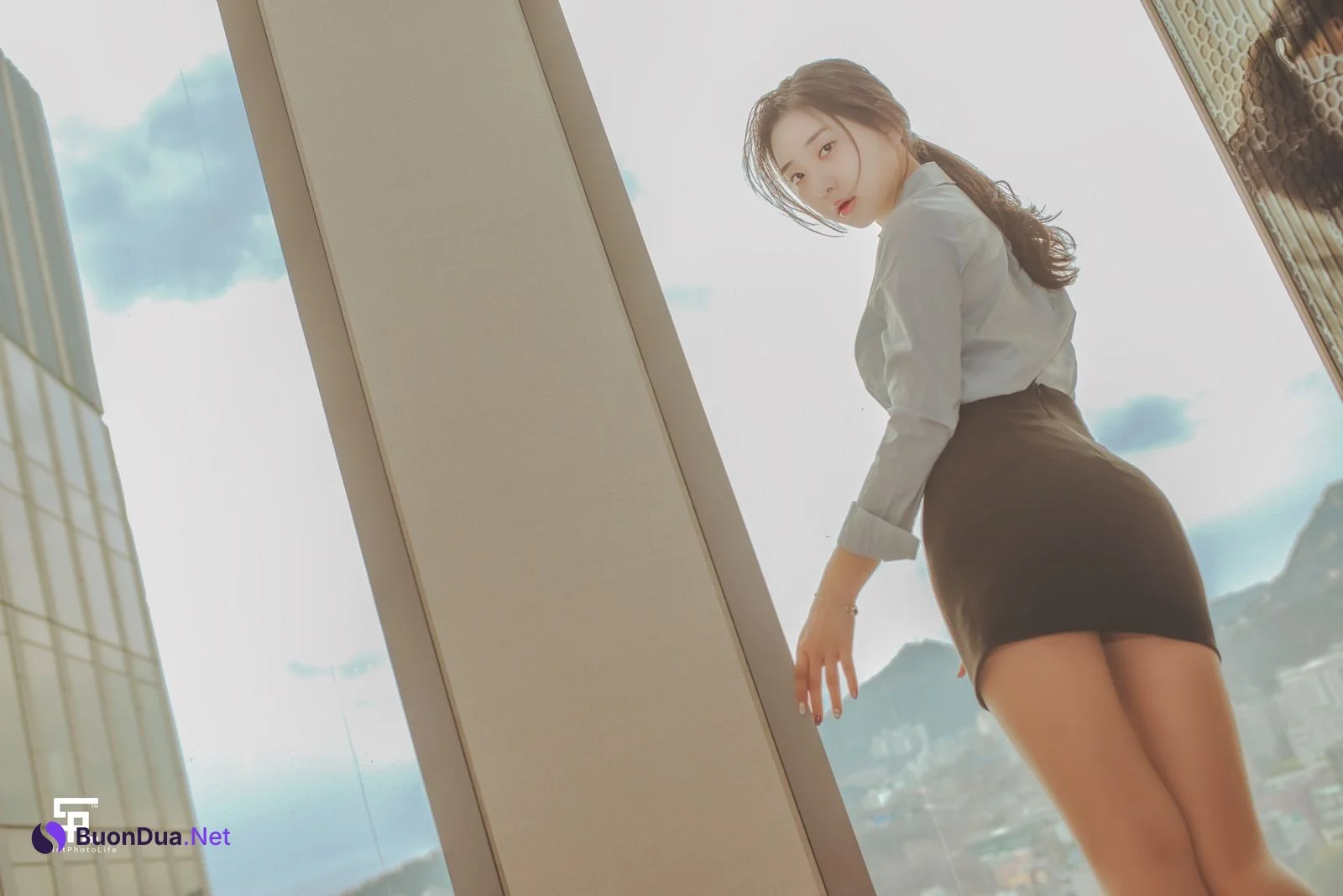 Zenny 신재은, [SAINT Photolife] OL Office Lady - Photo 6