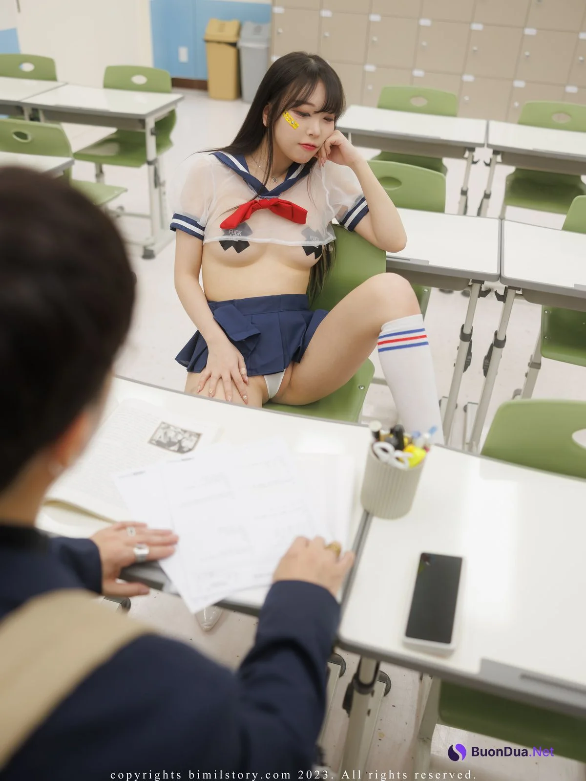 Zia 지아, [Bimilstory] Bad Girl At The Academy Set.02 - Photo 9