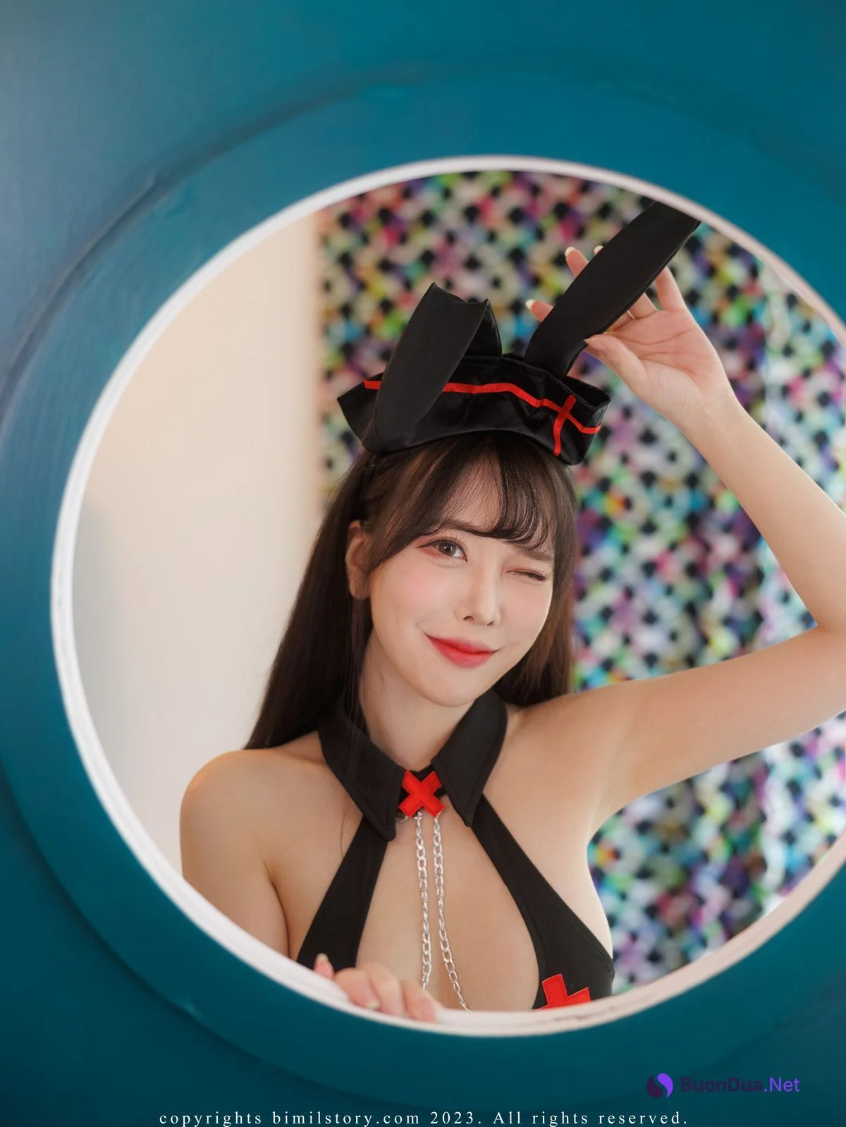 Zia 지아, [Bimilstory] Black Bunny Girl Set.02 - Photo 5
