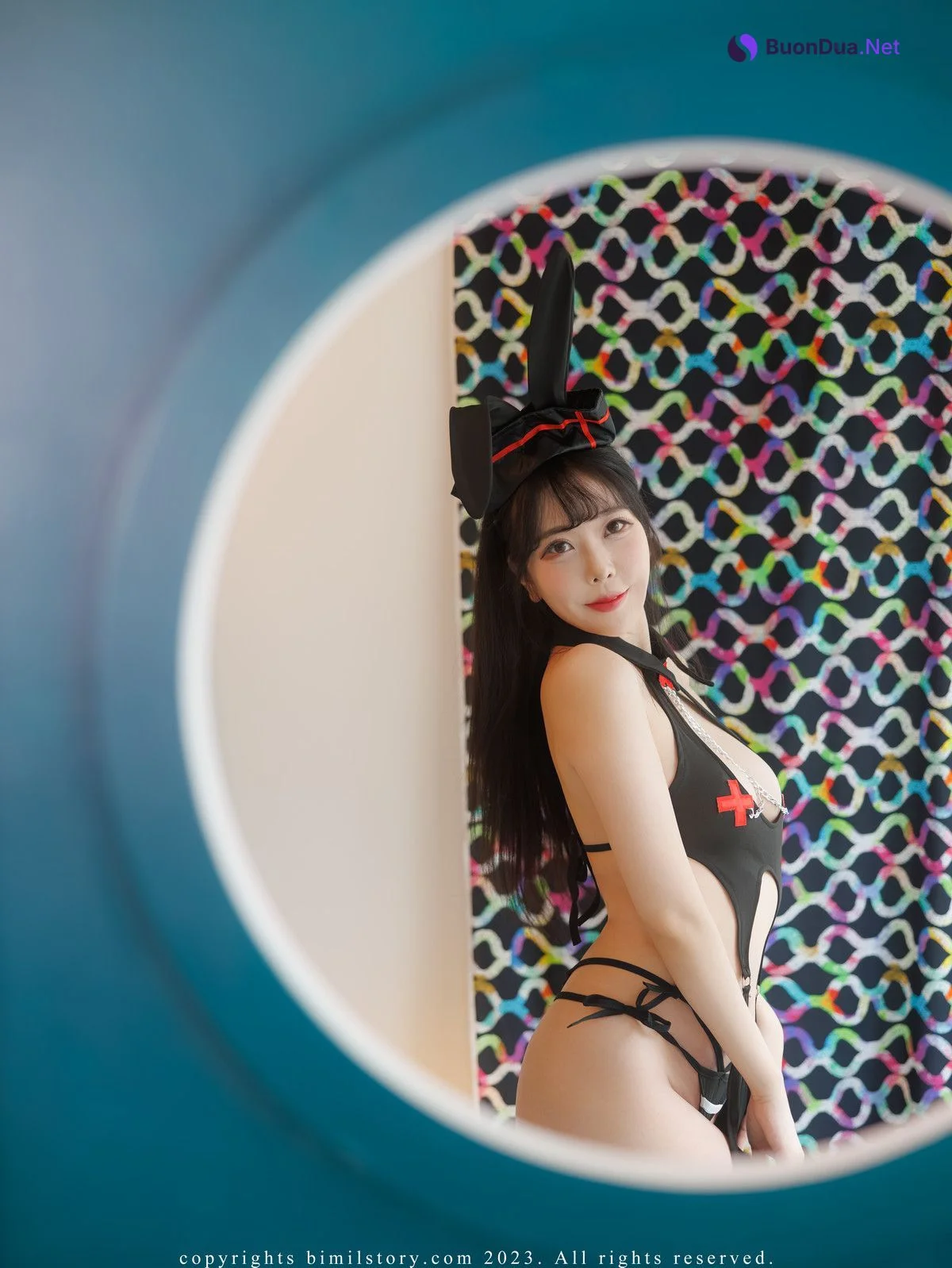 Zia 지아, [Bimilstory] Black Bunny Girl Set.02 - Photo 6