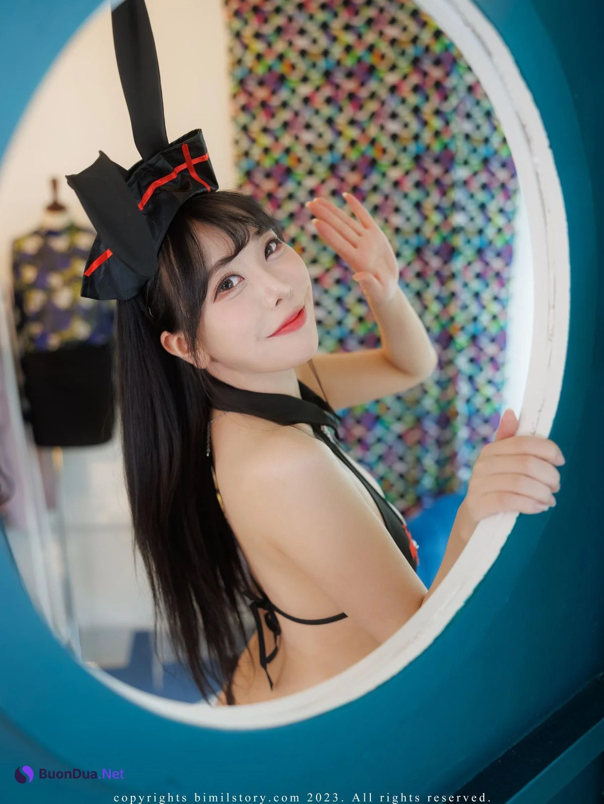 Zia 지아, [Bimilstory] Black Bunny Girl Set.02 - Photo 7