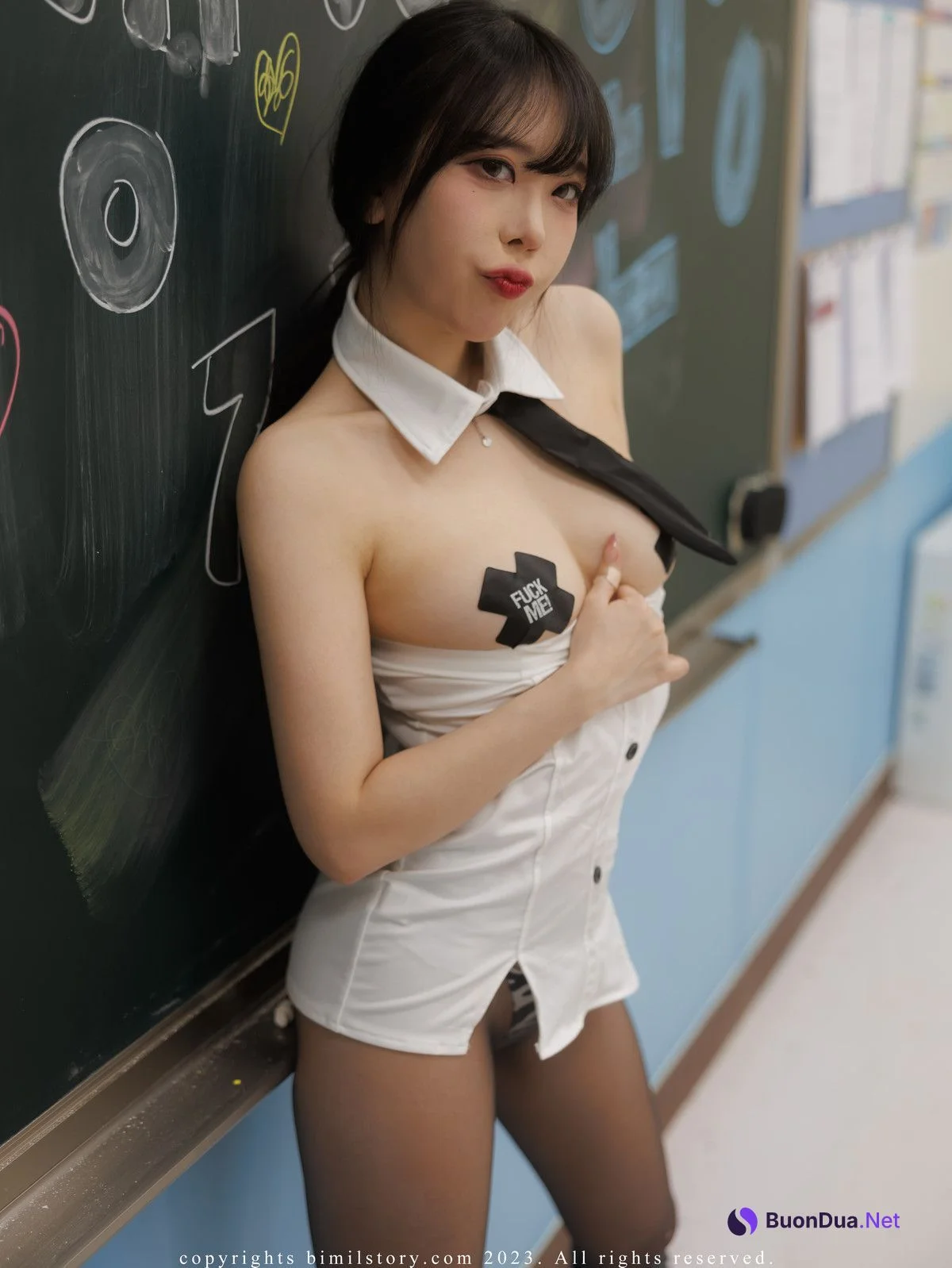 Zia 지아, [Bimilstory] Ero Teacher Ver At The Academy Set.01 - Photo 12