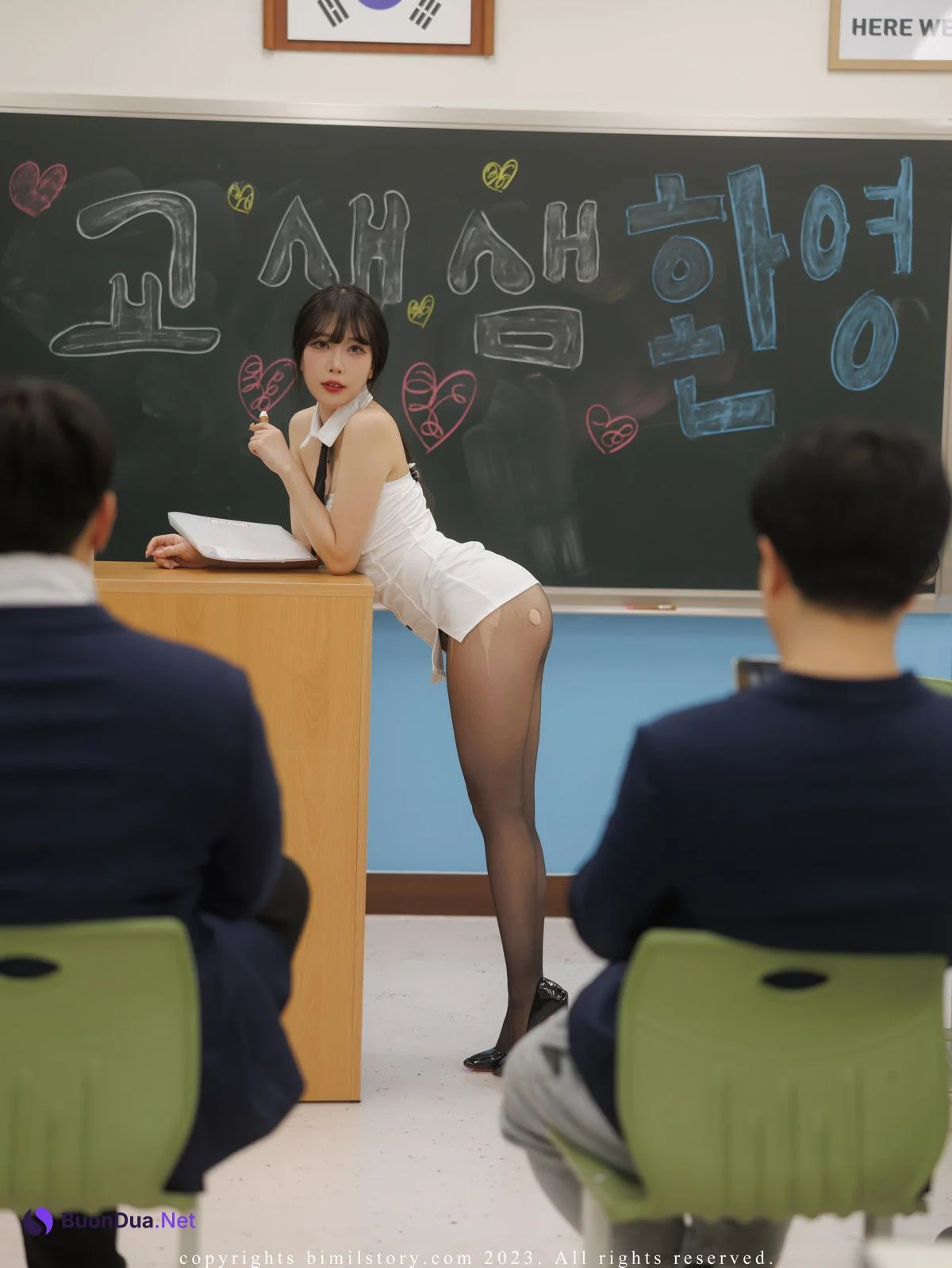 Zia 지아, [Bimilstory] Ero Teacher Ver At The Academy Set.01 - Photo 4