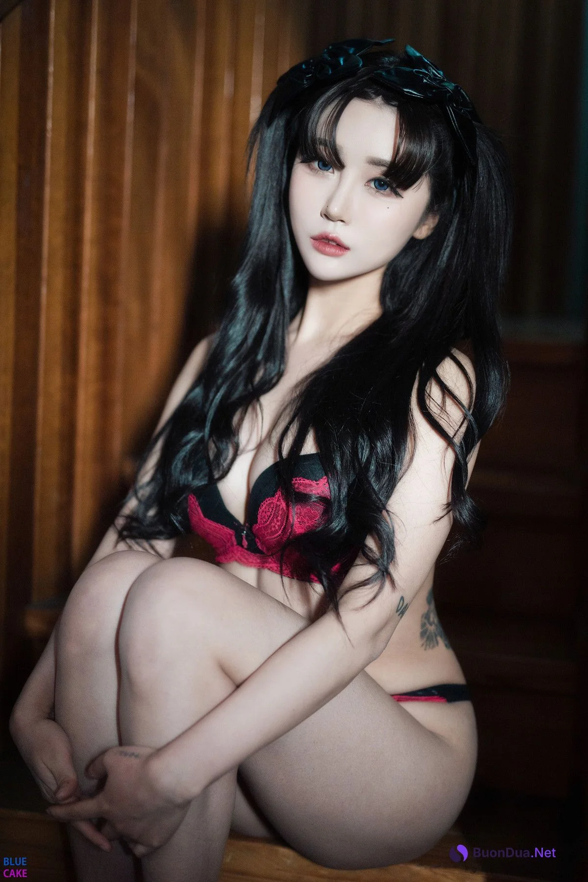 Zia 지아, Jeong Bomi 정보미, BLUECAKE ‘Fate Saber x Thosaka Rin’ Set.01 - Photo 17