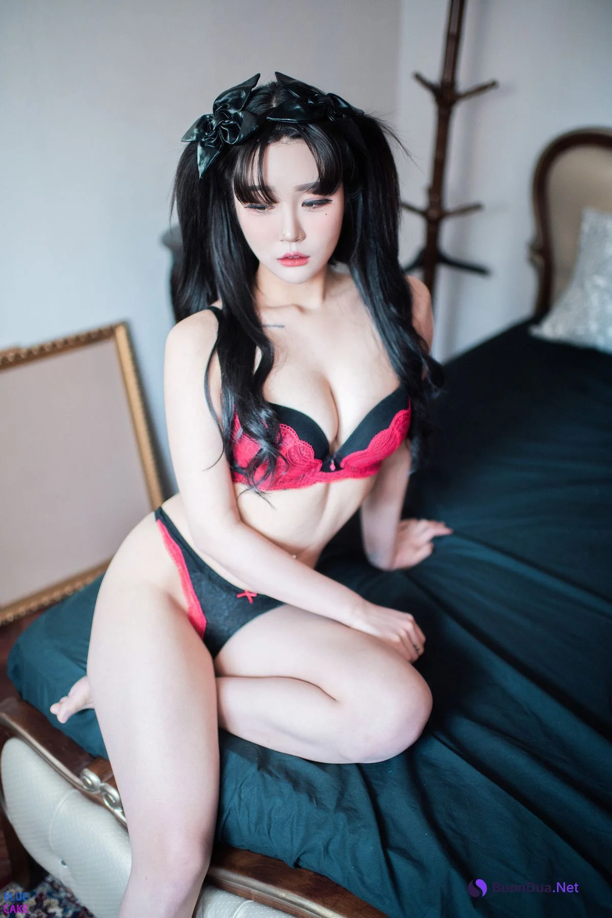 Zia 지아, Jeong Bomi 정보미, BLUECAKE ‘Fate Saber x Thosaka Rin’ Set.01 - Photo 9