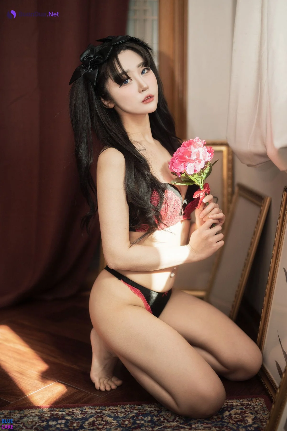 Zia 지아, Jeong Bomi 정보미, BLUECAKE ‘Fate Saber x Thosaka Rin’ Set.03 - Photo 5