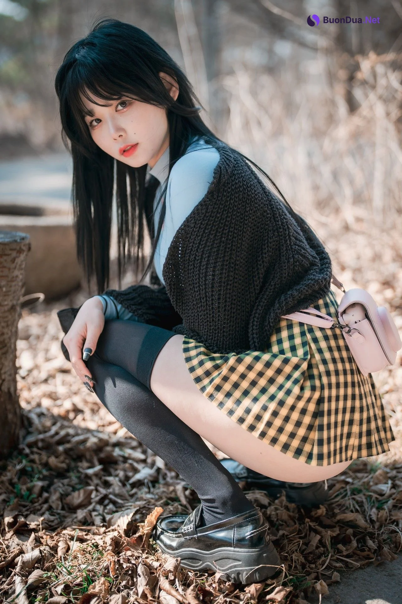 ZIA.Kwon 권지아, [DJAWA] Early Spring Walk in March Set.02 - Photo 7