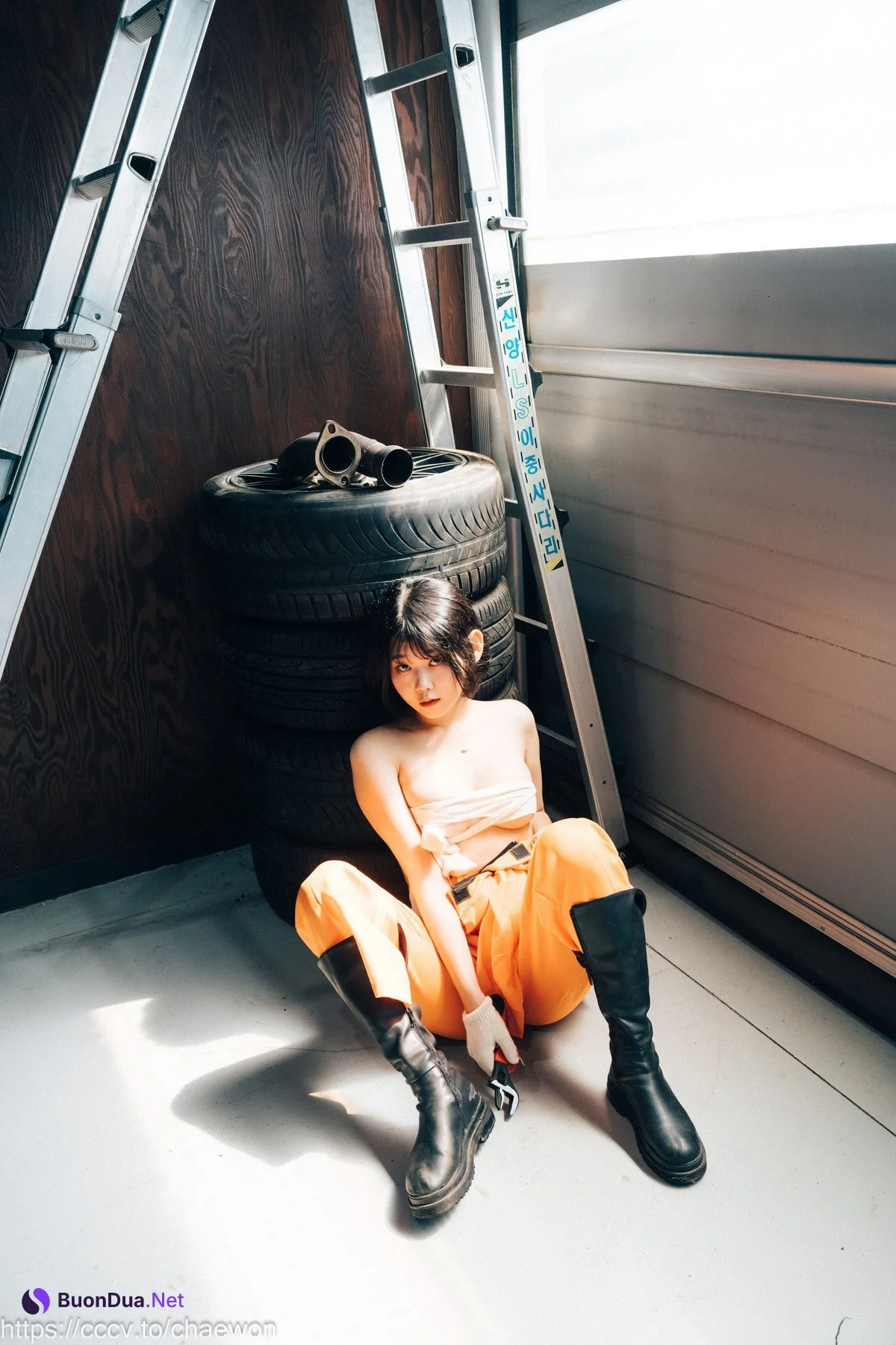 ZIA.Kwon 권지아, [Loozy] Garage Girl Set.01 - Photo 12
