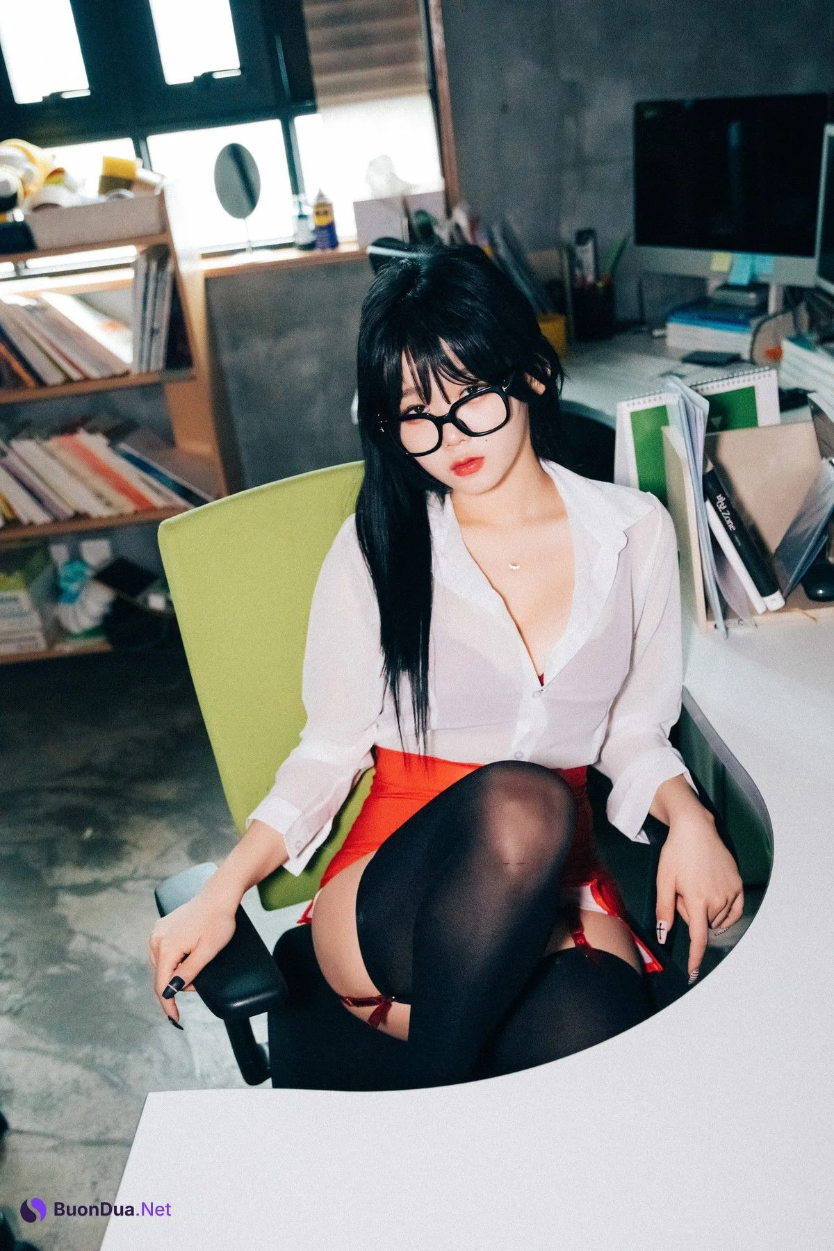ZIA.Kwon 권지아, Loozy ‘Office Slave’ Set.02 - Photo 15