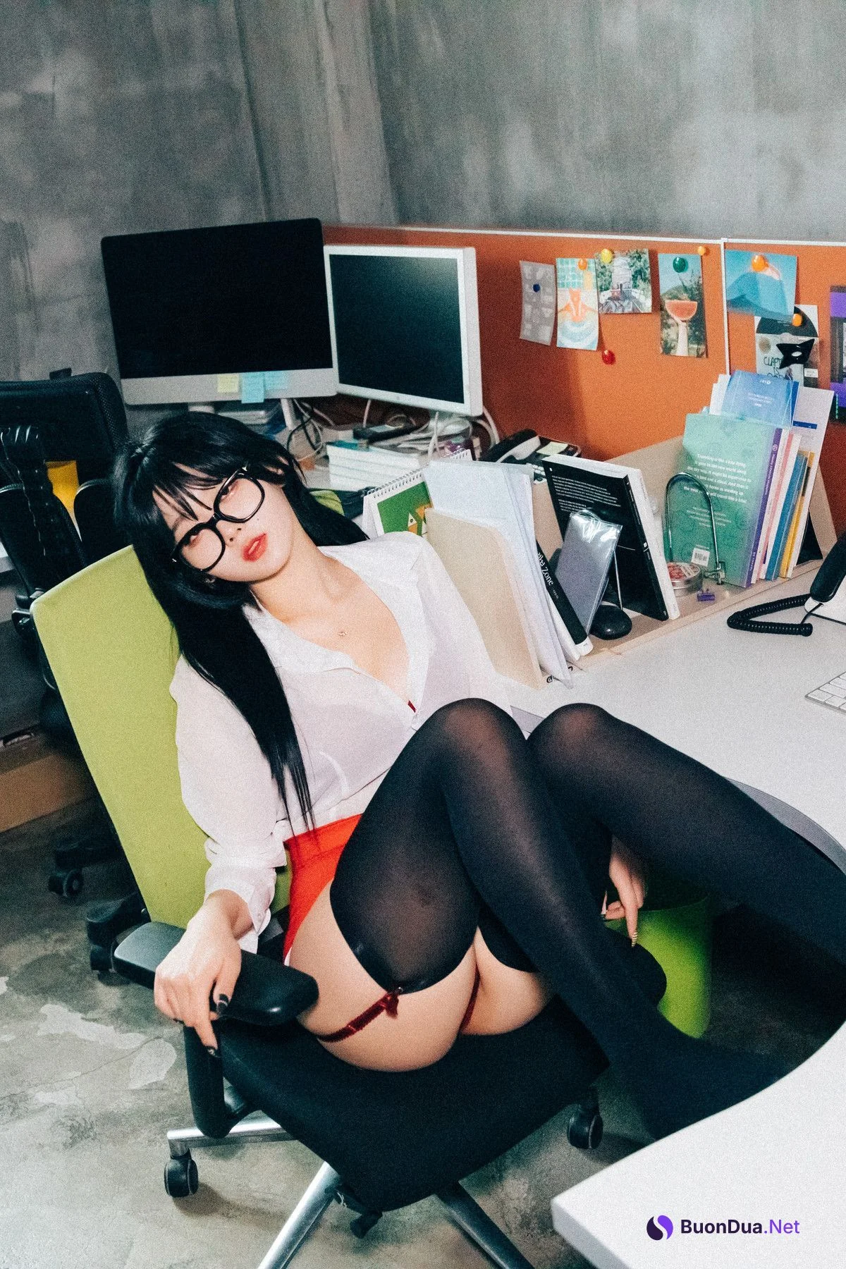 ZIA.Kwon 권지아, Loozy ‘Office Slave’ Set.02 - Photo 19