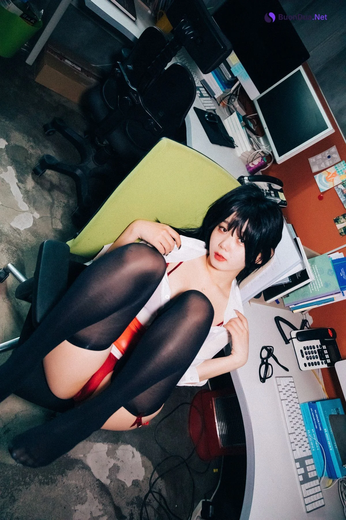 ZIA.Kwon 권지아, Loozy ‘Office Slave’ Set.02 - Photo 9