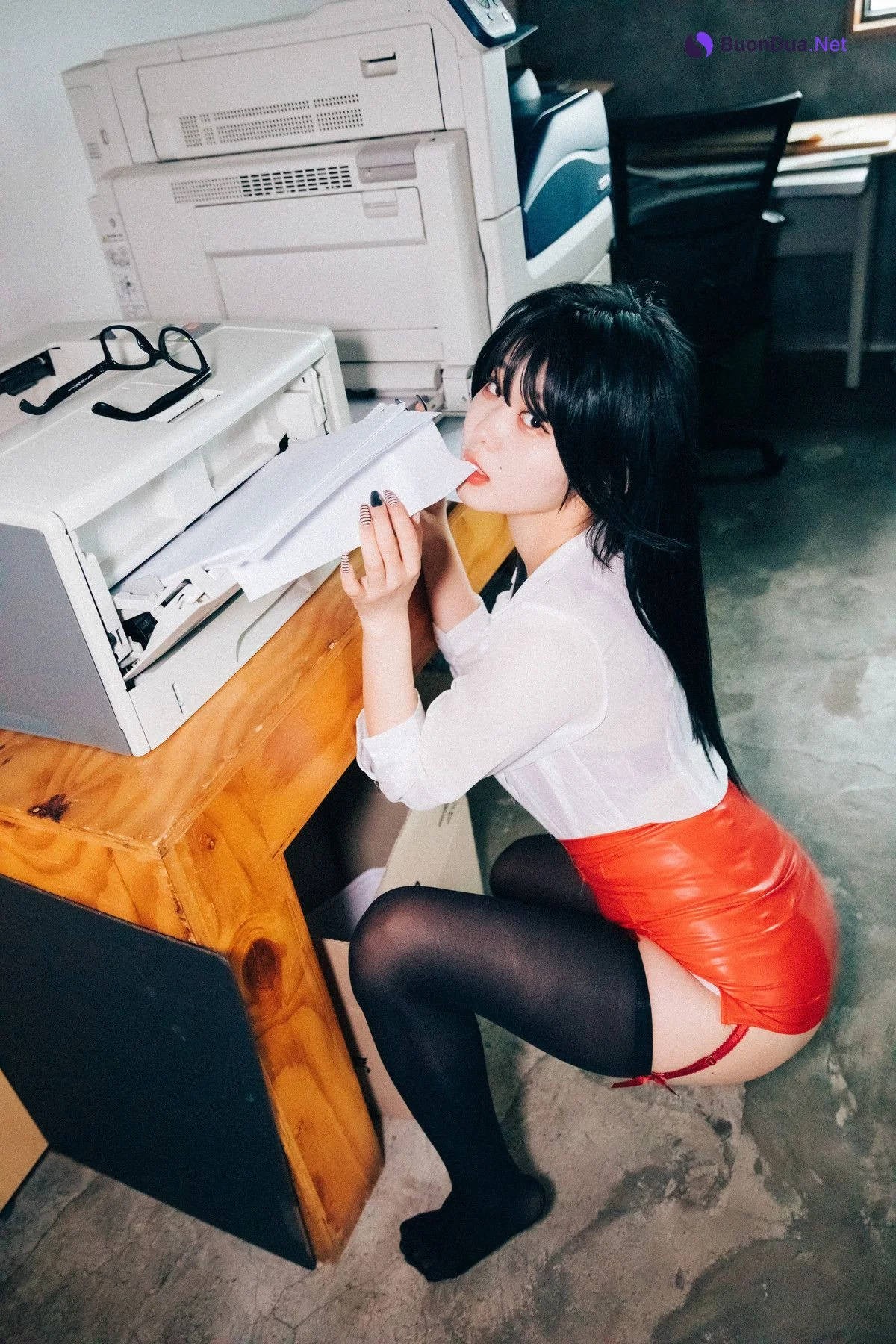 ZIA.Kwon 권지아, Loozy ‘Office Slave’ Set.05 - Photo 4
