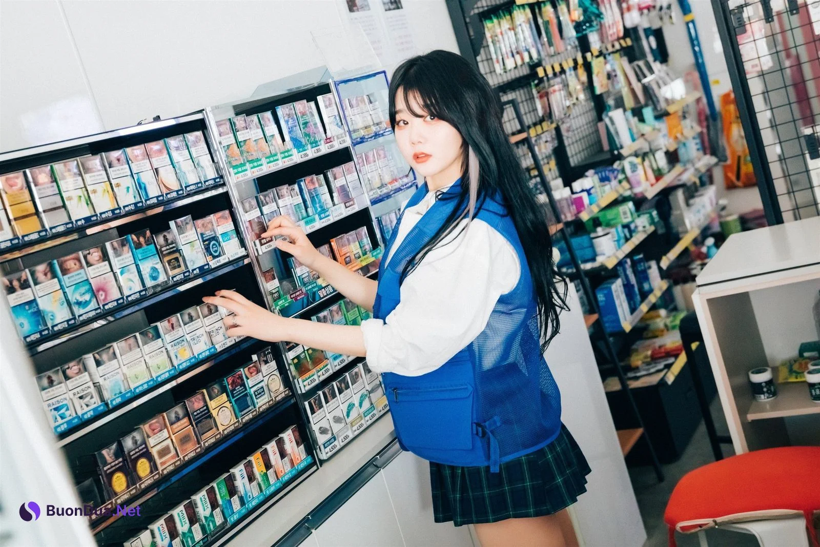 ZIA.Kwon 권지아, [Loozy] Part time Set.01 - Photo 6