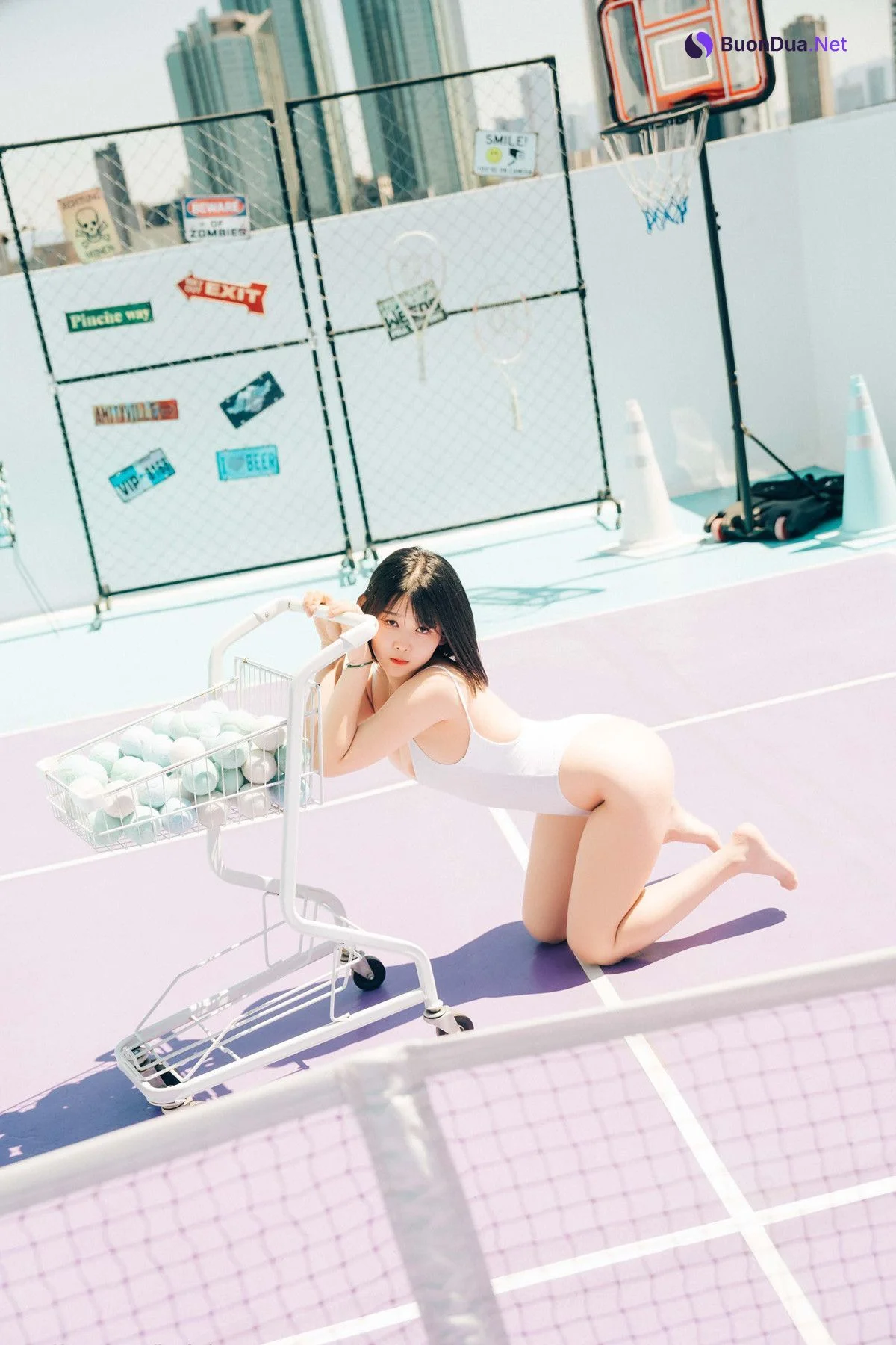 ZIA.Kwon 권지아, LOOZY ‘Racket Girl’ Set.02 - Photo 12