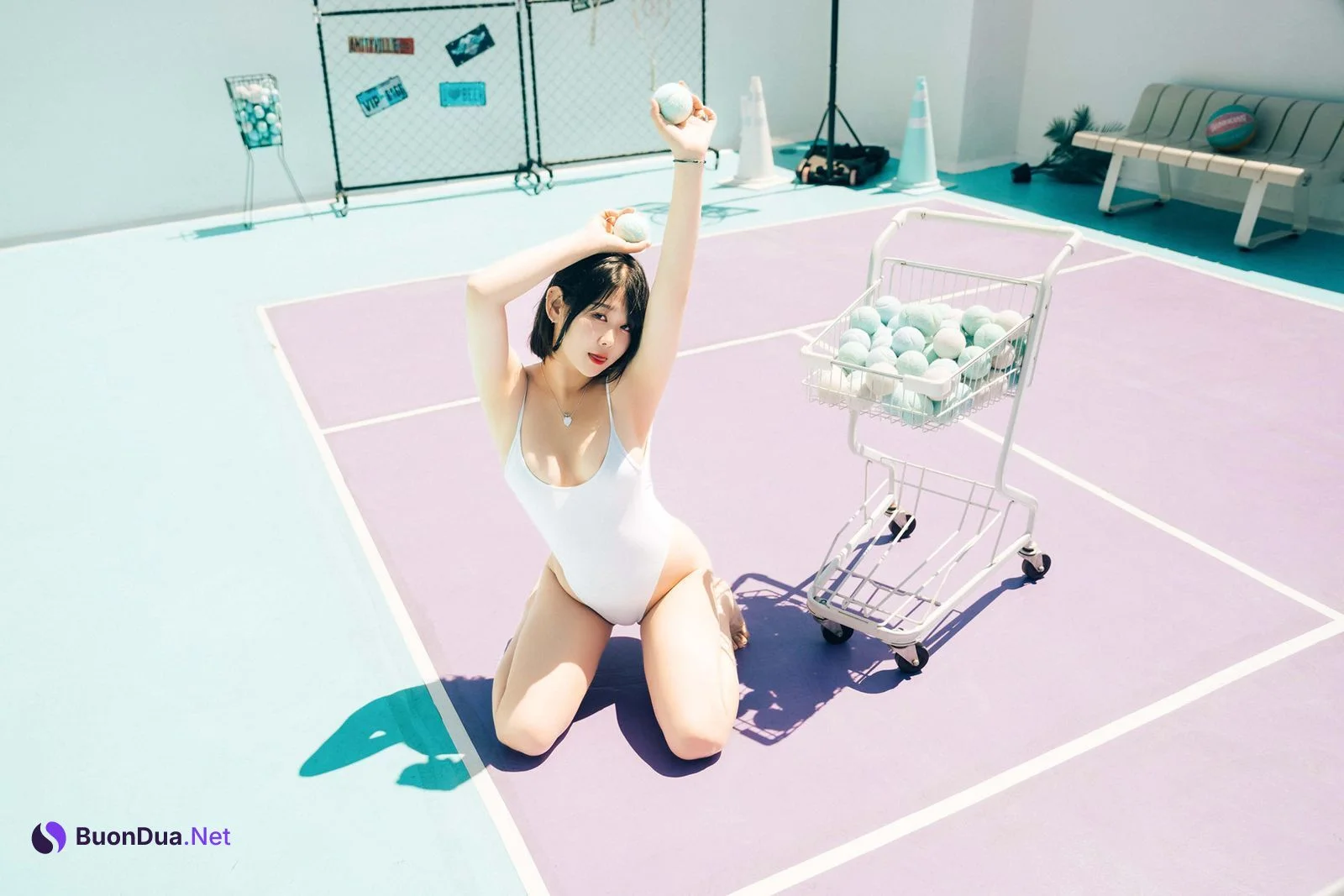 ZIA.Kwon 권지아, LOOZY ‘Racket Girl’ Set.03 - Photo 4