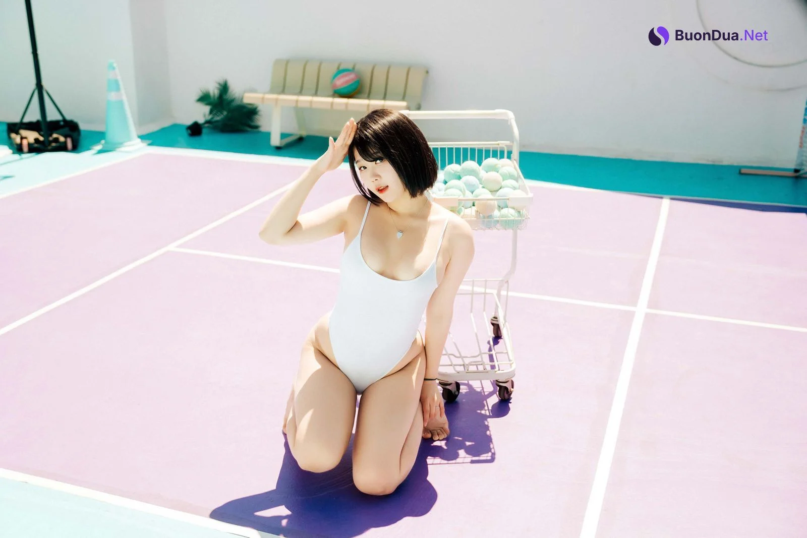 ZIA.Kwon 권지아, LOOZY ‘Racket Girl’ Set.03 - Photo 6