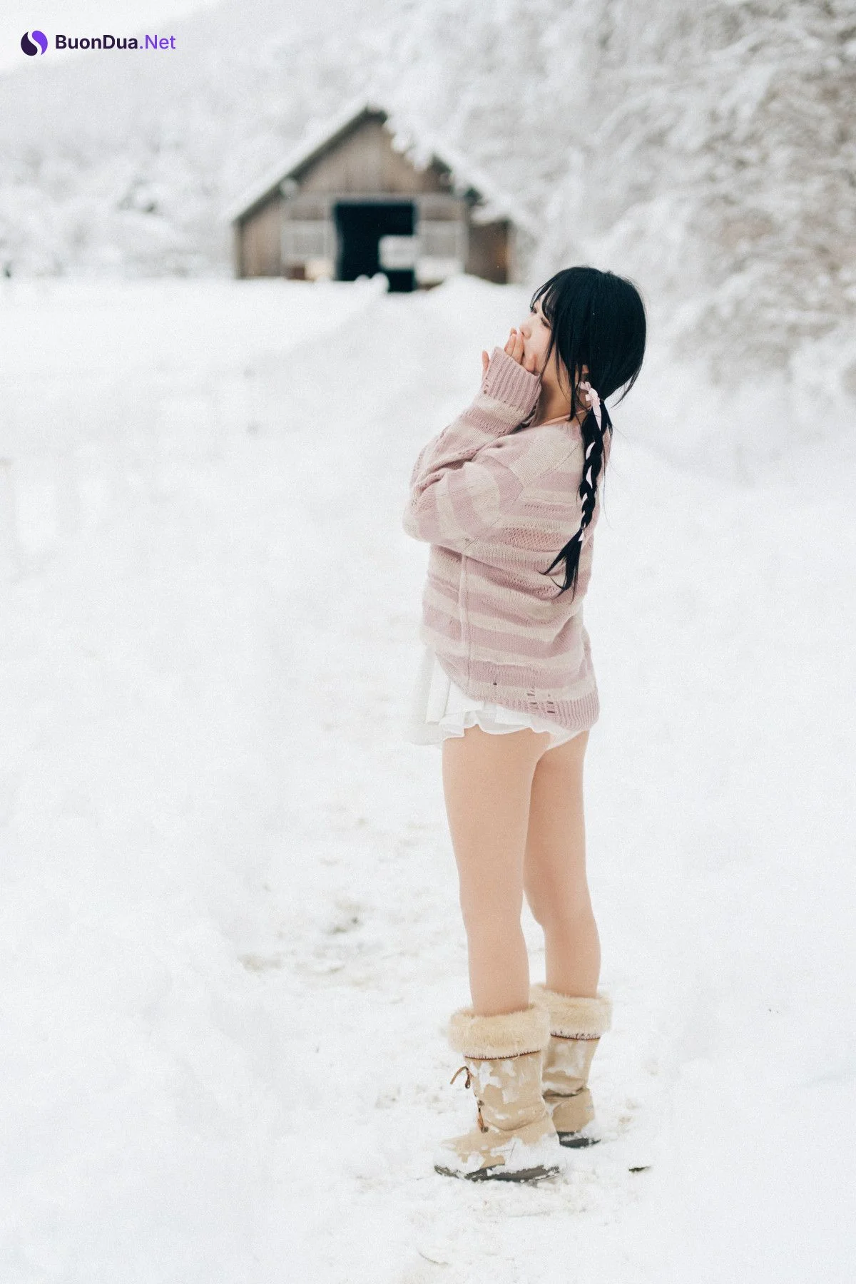 ZIA.Kwon 권지아, [Loozy] Snow Girl Set.01 - Photo 10