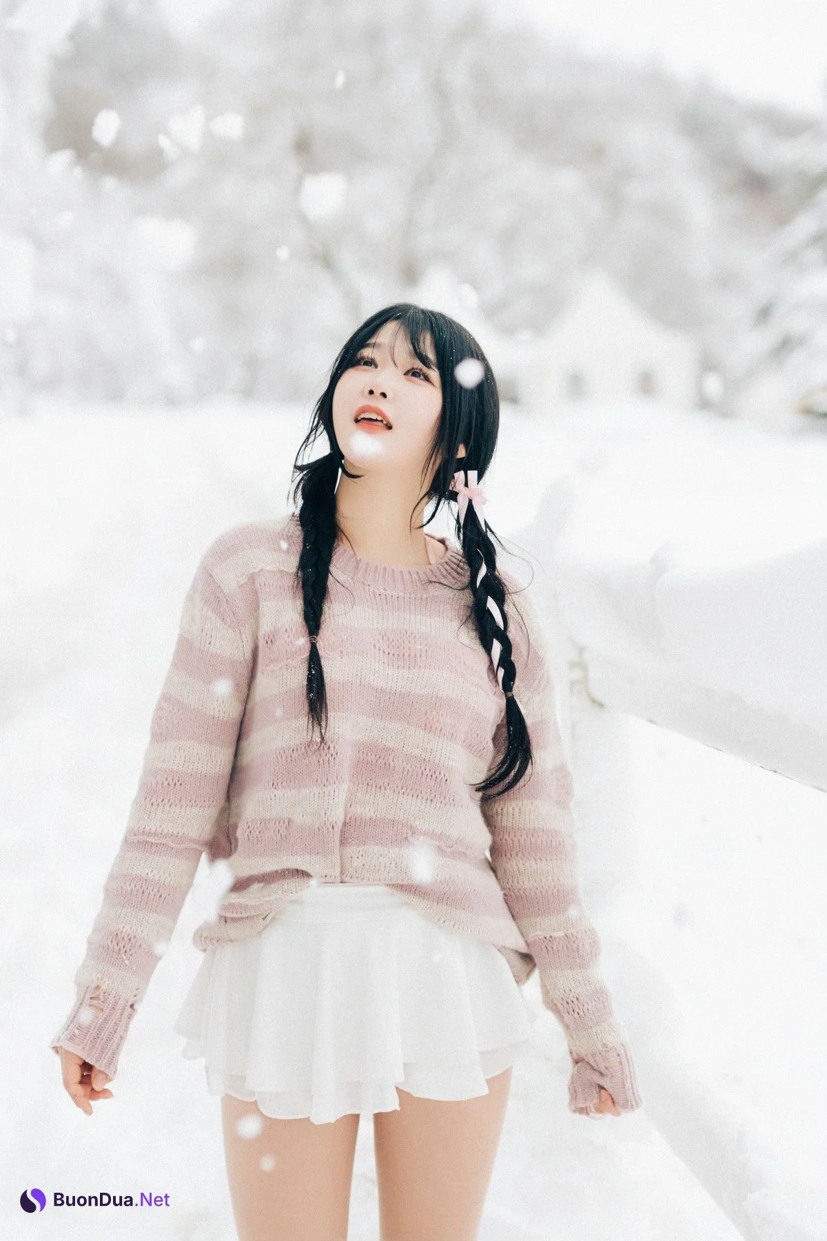 ZIA.Kwon 권지아, [Loozy] Snow Girl Set.01 - Photo 15