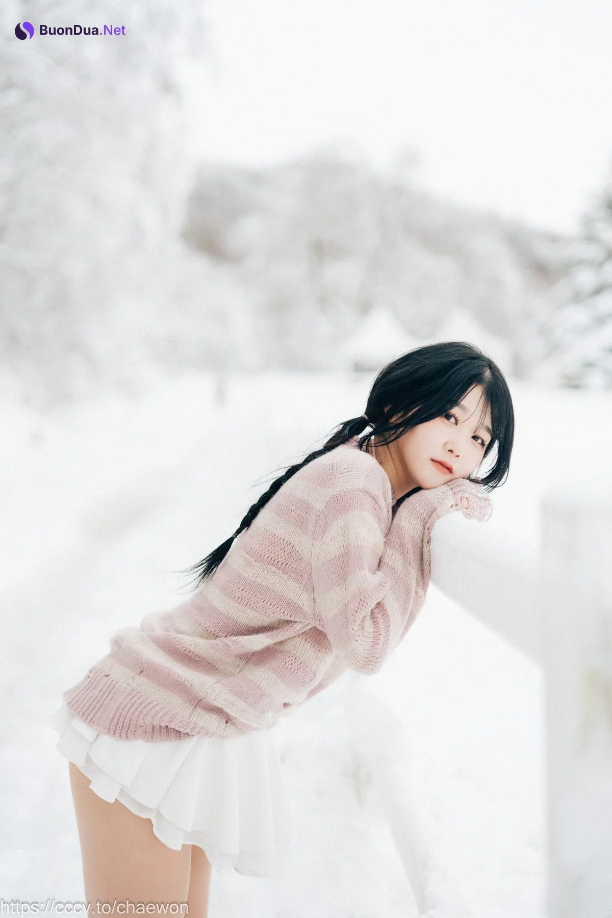 ZIA.Kwon 권지아, [Loozy] Snow Girl Set.01 - Photo 18