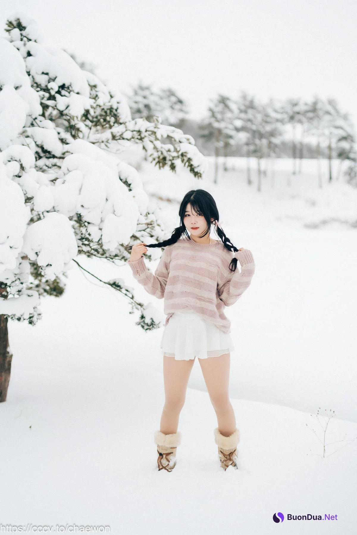 ZIA.Kwon 권지아, [Loozy] Snow Girl Set.01 - Photo 2