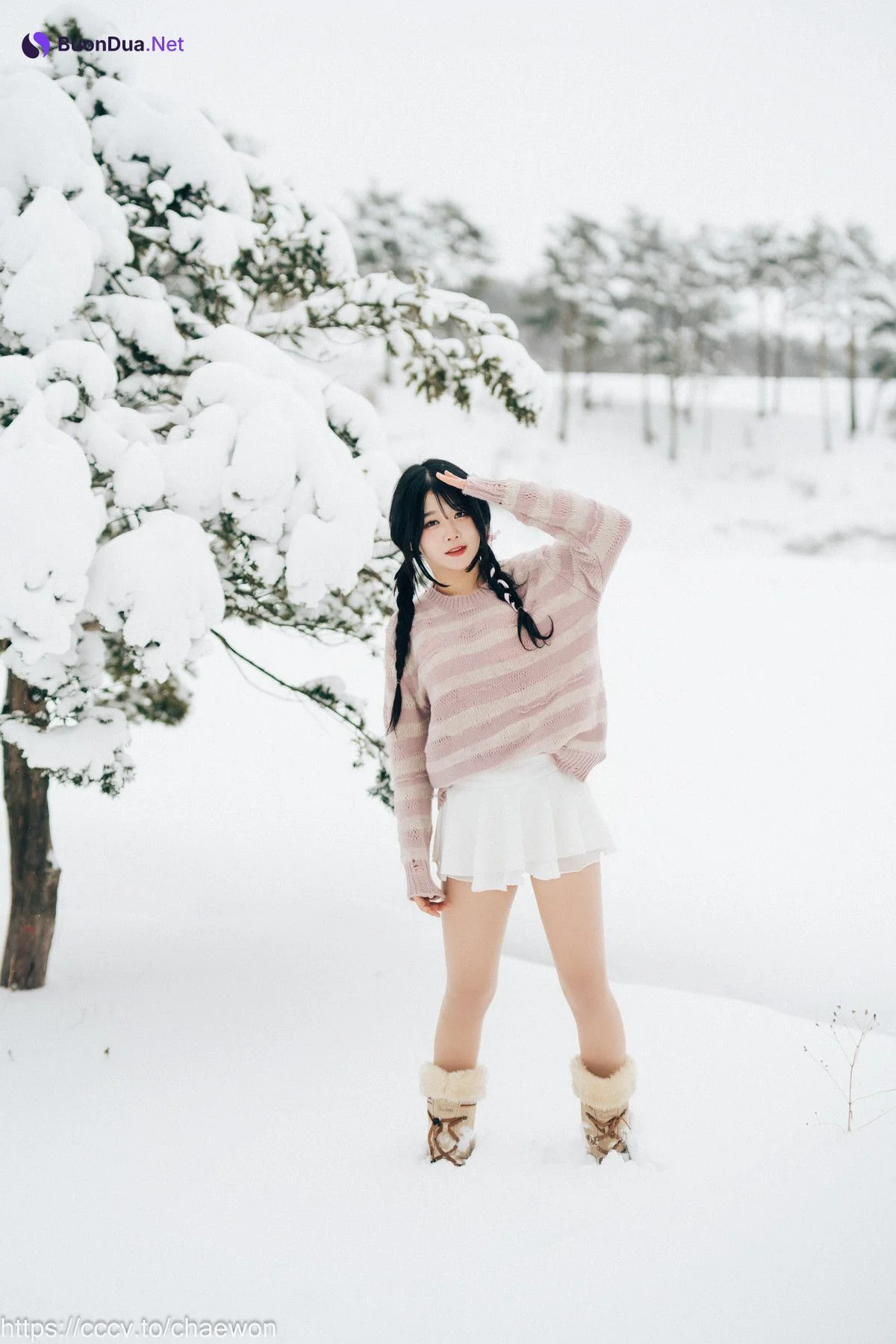 ZIA.Kwon 권지아, [Loozy] Snow Girl Set.01 - Photo 3