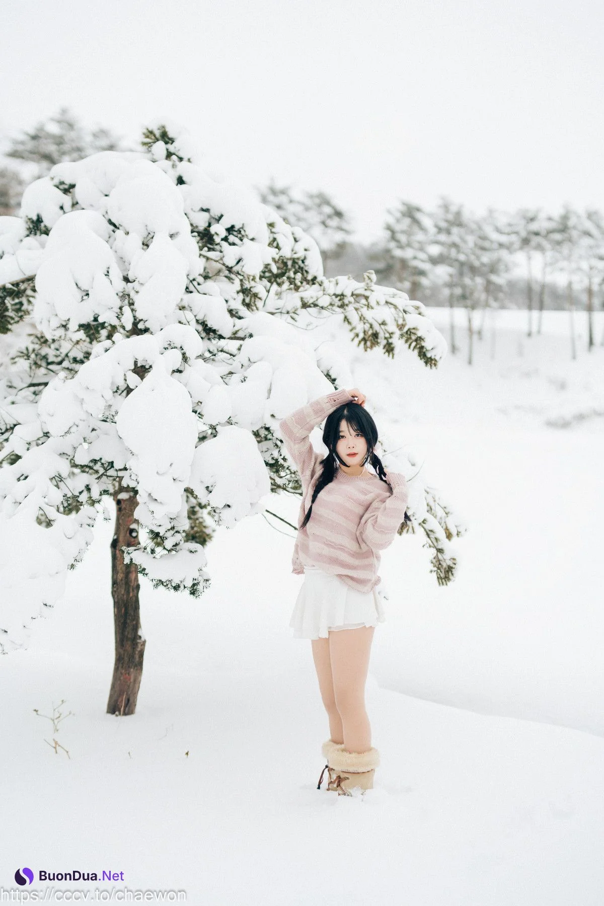 ZIA.Kwon 권지아, [Loozy] Snow Girl Set.01 - Photo 5