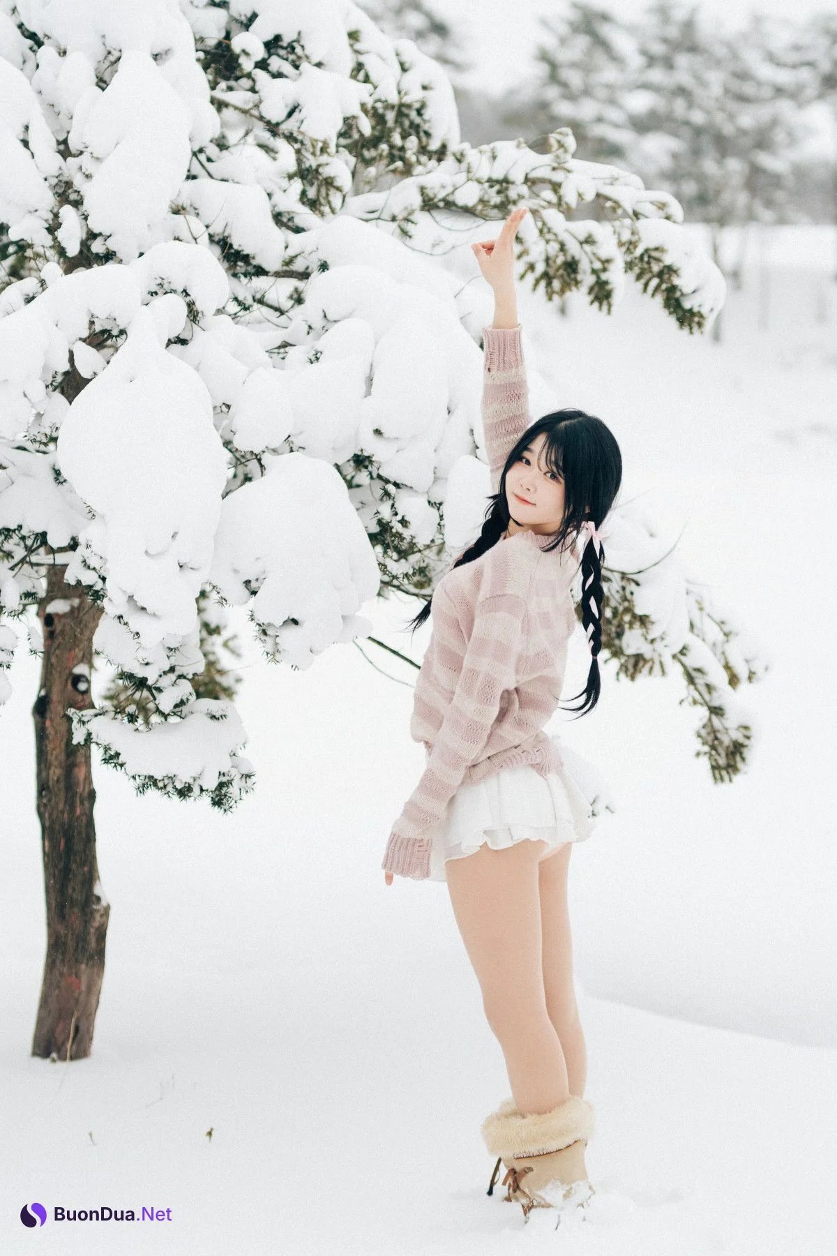 ZIA.Kwon 권지아, [Loozy] Snow Girl Set.01 - Photo 6