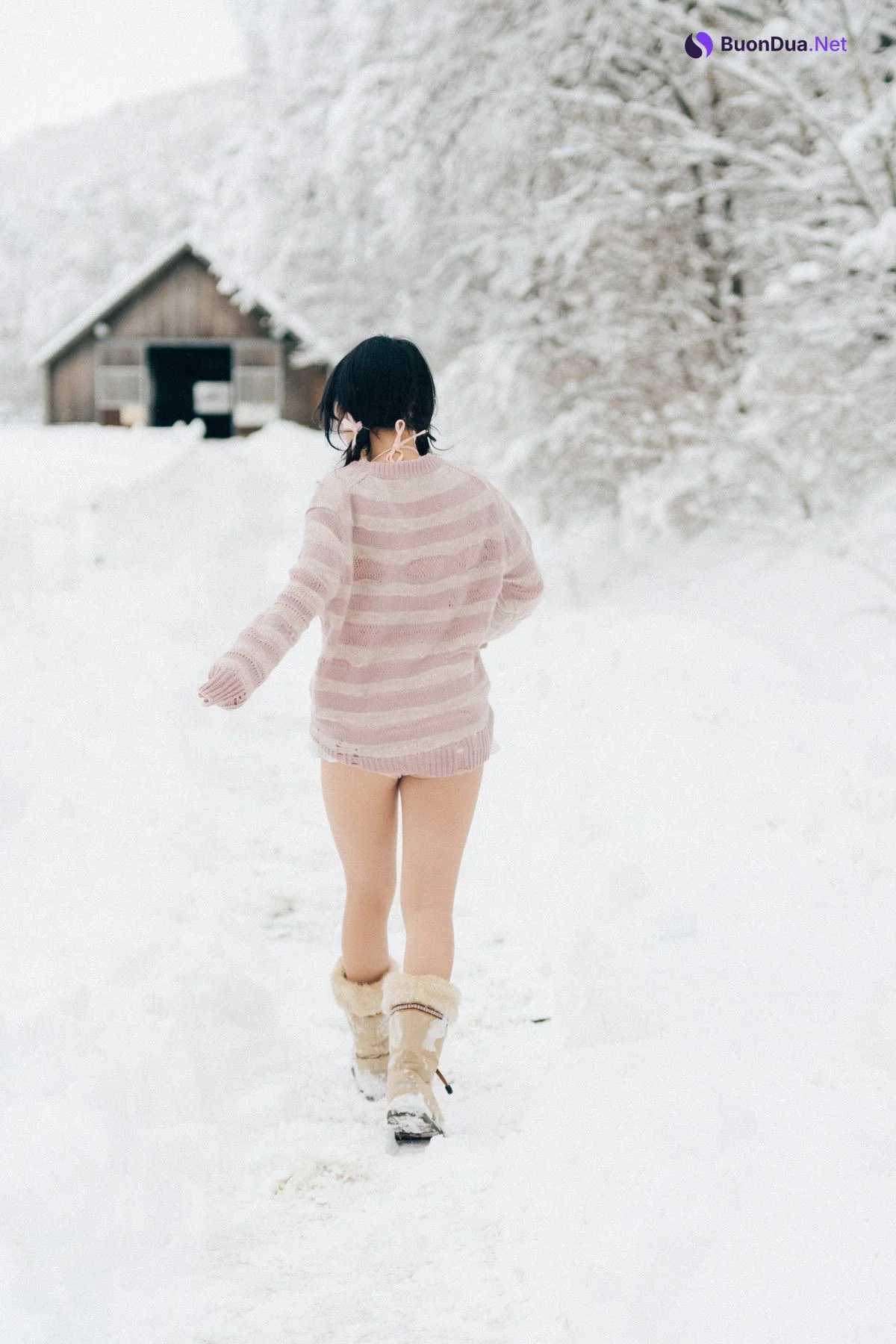 ZIA.Kwon 권지아, [Loozy] Snow Girl Set.01 - Photo 7