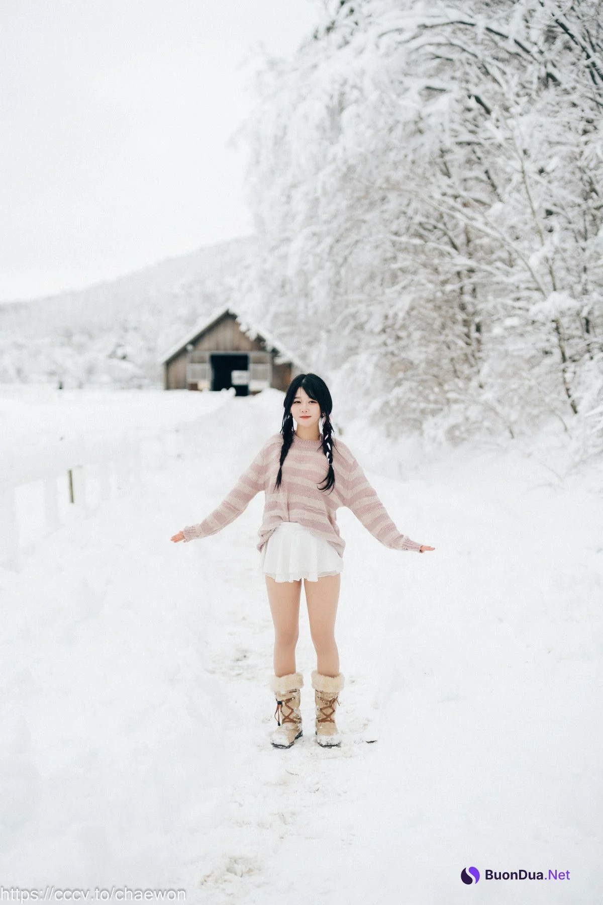 ZIA.Kwon 권지아, [Loozy] Snow Girl Set.01 - Photo 8