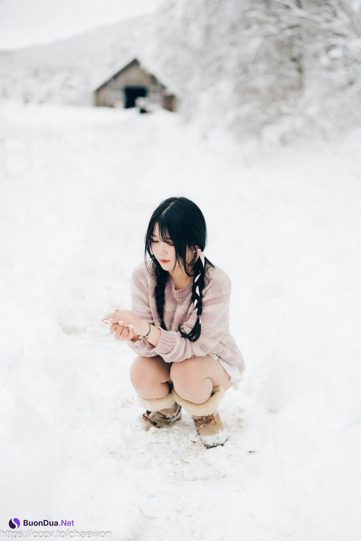 ZIA.Kwon 권지아, [Loozy] Snow Girl Set.02 - Photo 10