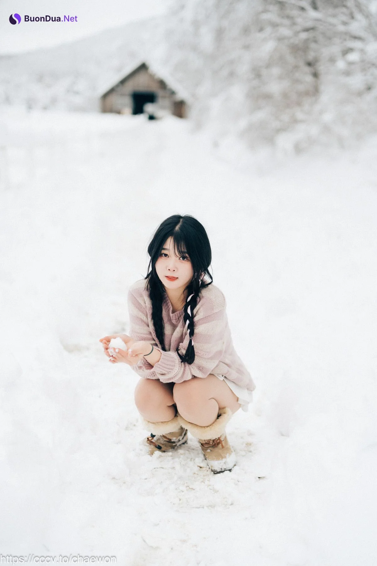 ZIA.Kwon 권지아, [Loozy] Snow Girl Set.02 - Photo 11