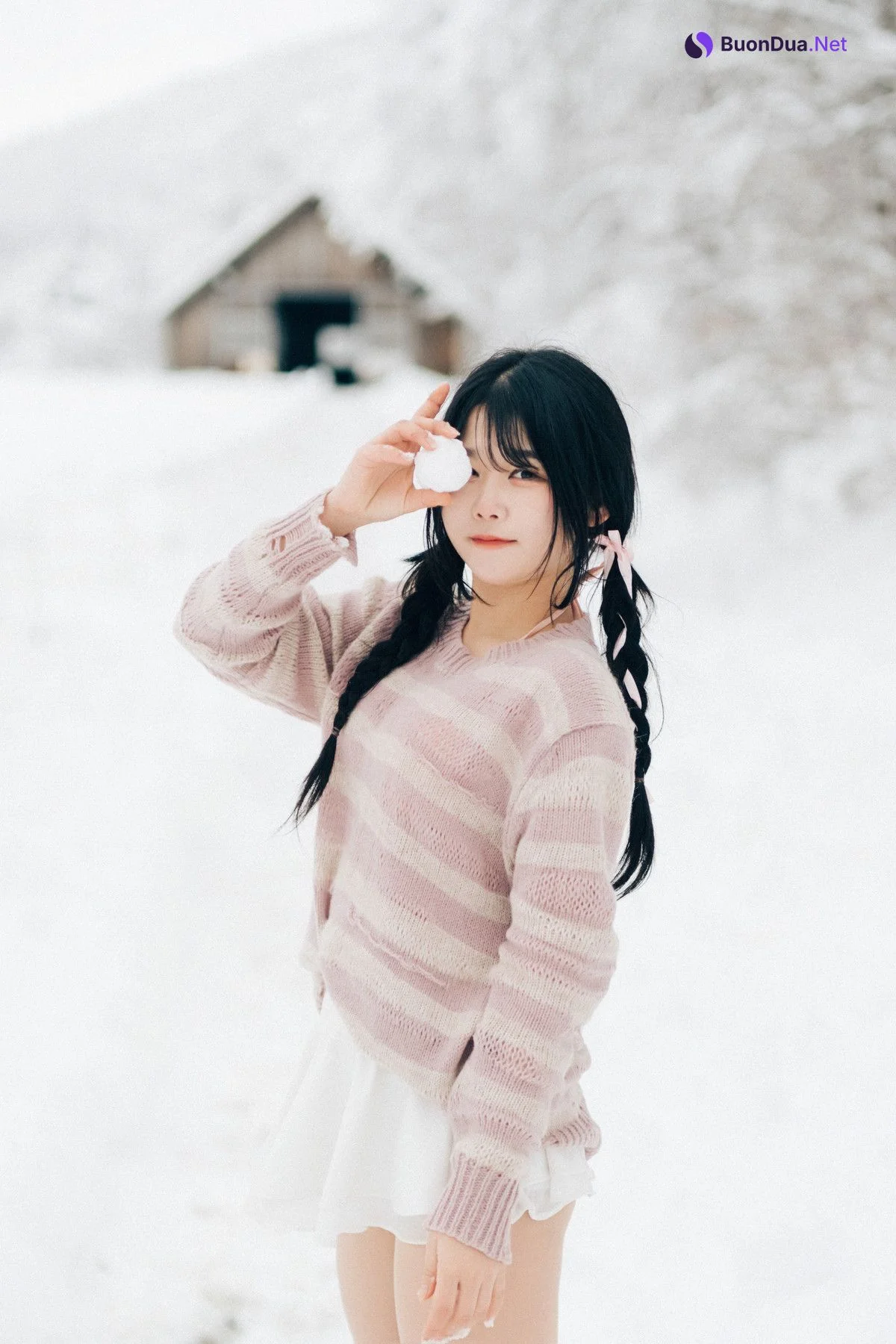 ZIA.Kwon 권지아, [Loozy] Snow Girl Set.02 - Photo 12