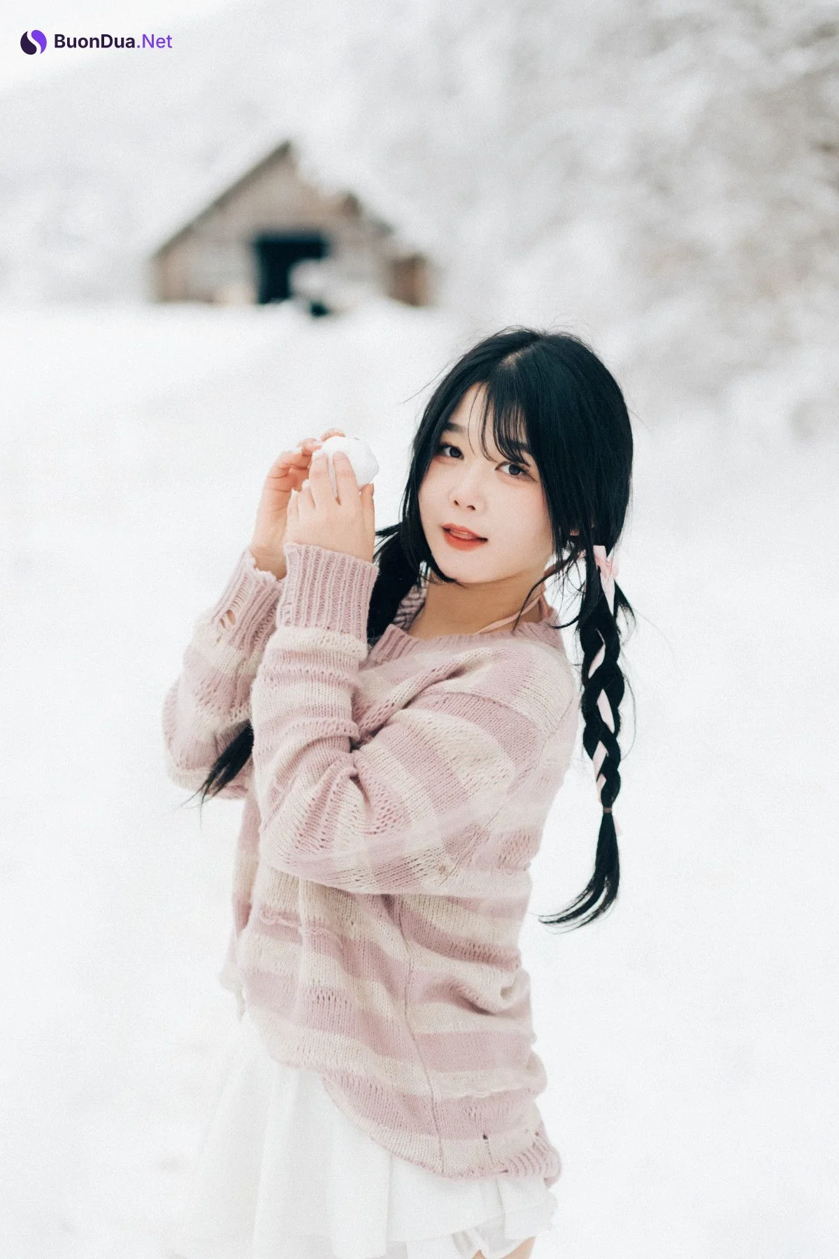 ZIA.Kwon 권지아, [Loozy] Snow Girl Set.02 - Photo 13