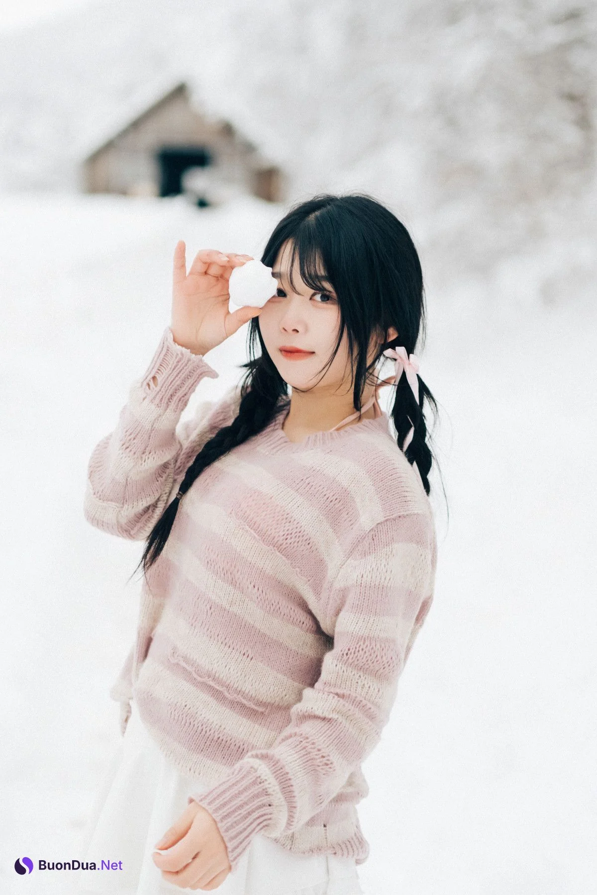 ZIA.Kwon 권지아, [Loozy] Snow Girl Set.02 - Photo 14