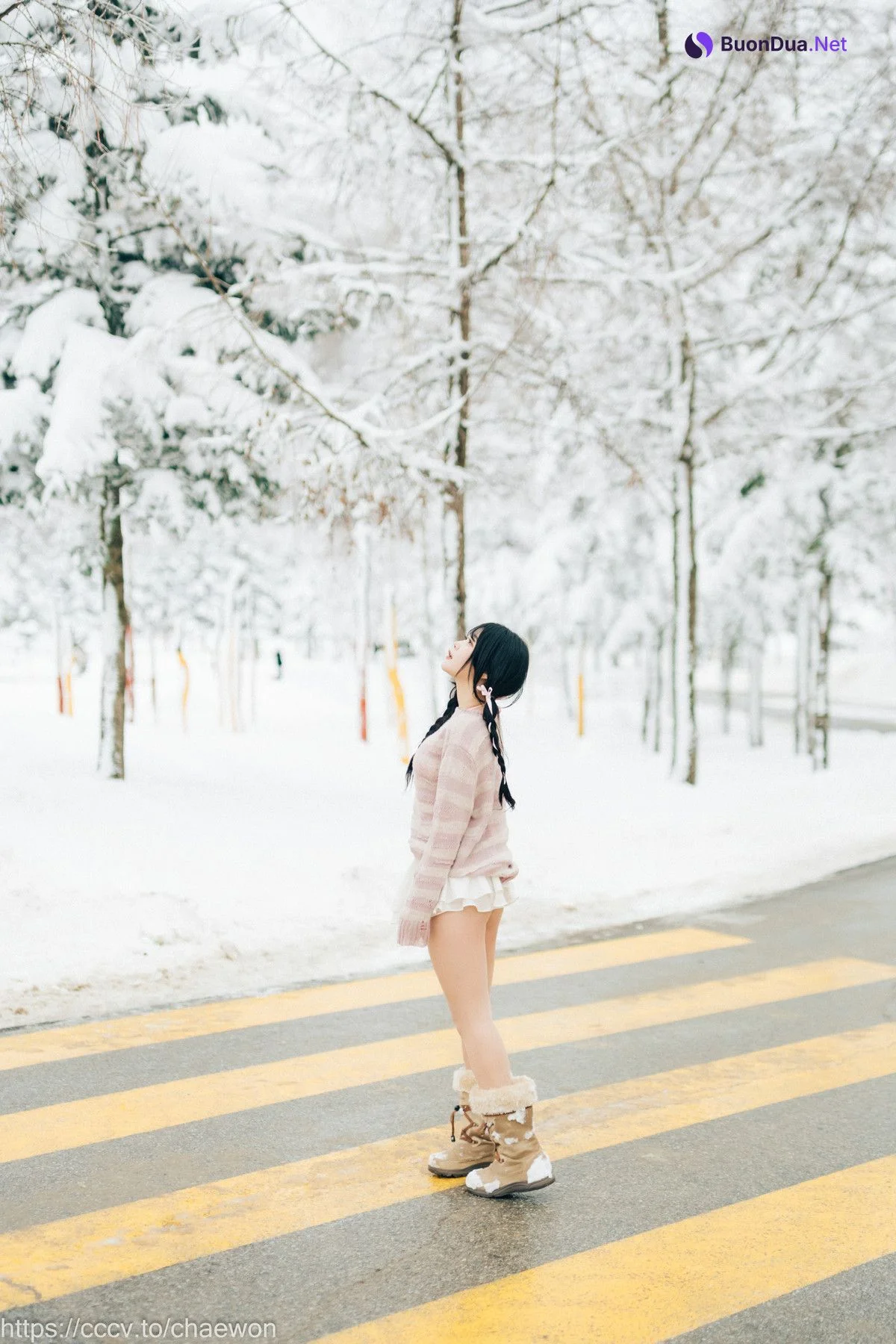 ZIA.Kwon 권지아, [Loozy] Snow Girl Set.02 - Photo 20