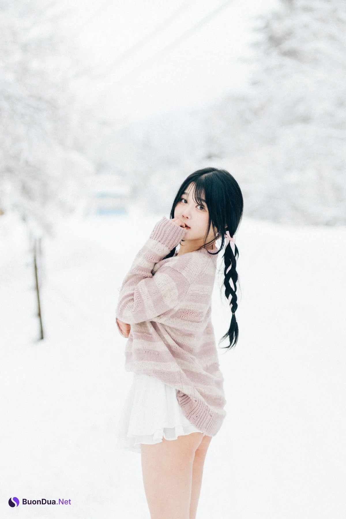 ZIA.Kwon 권지아, [Loozy] Snow Girl Set.02 - Photo 3