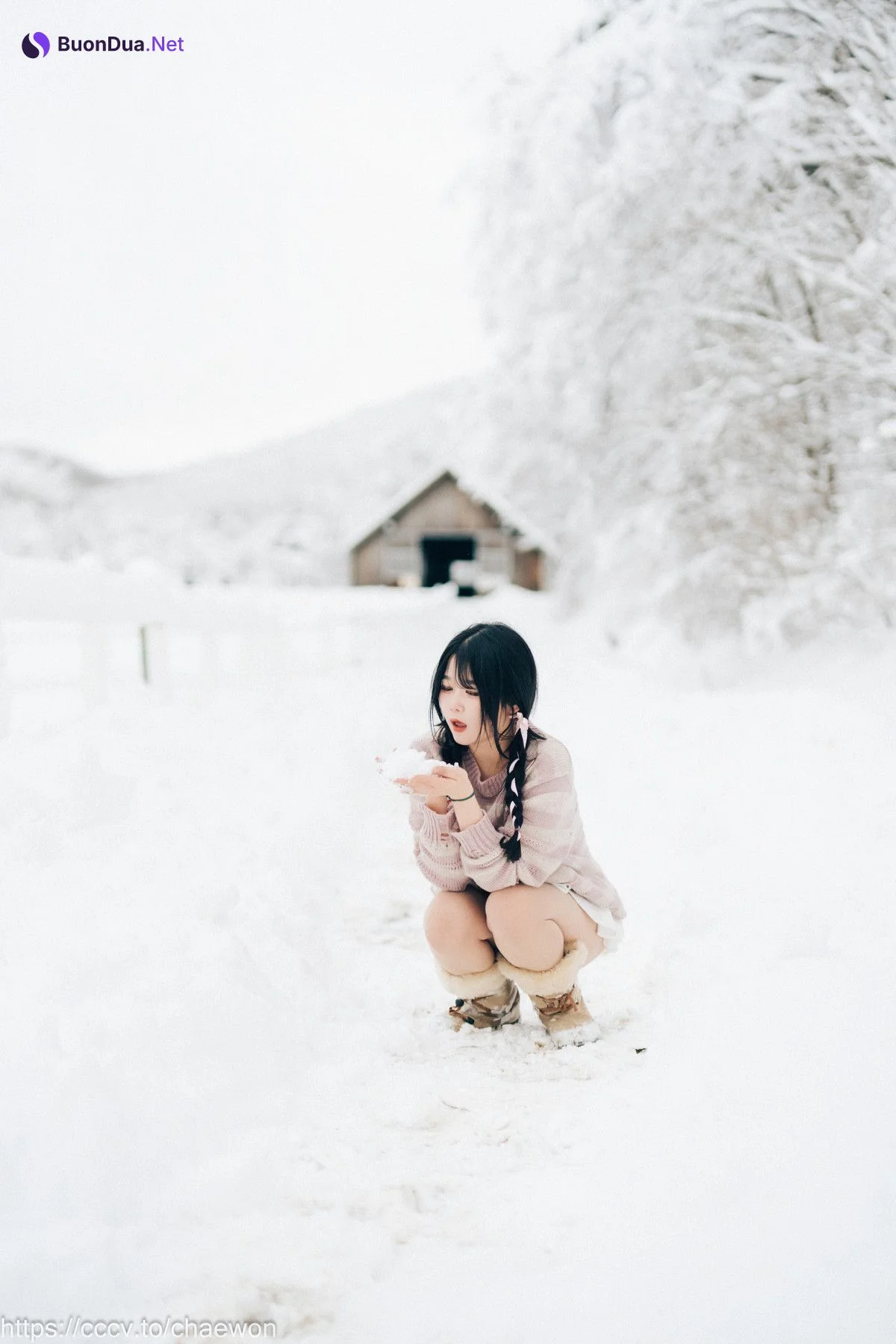 ZIA.Kwon 권지아, [Loozy] Snow Girl Set.02 - Photo 9