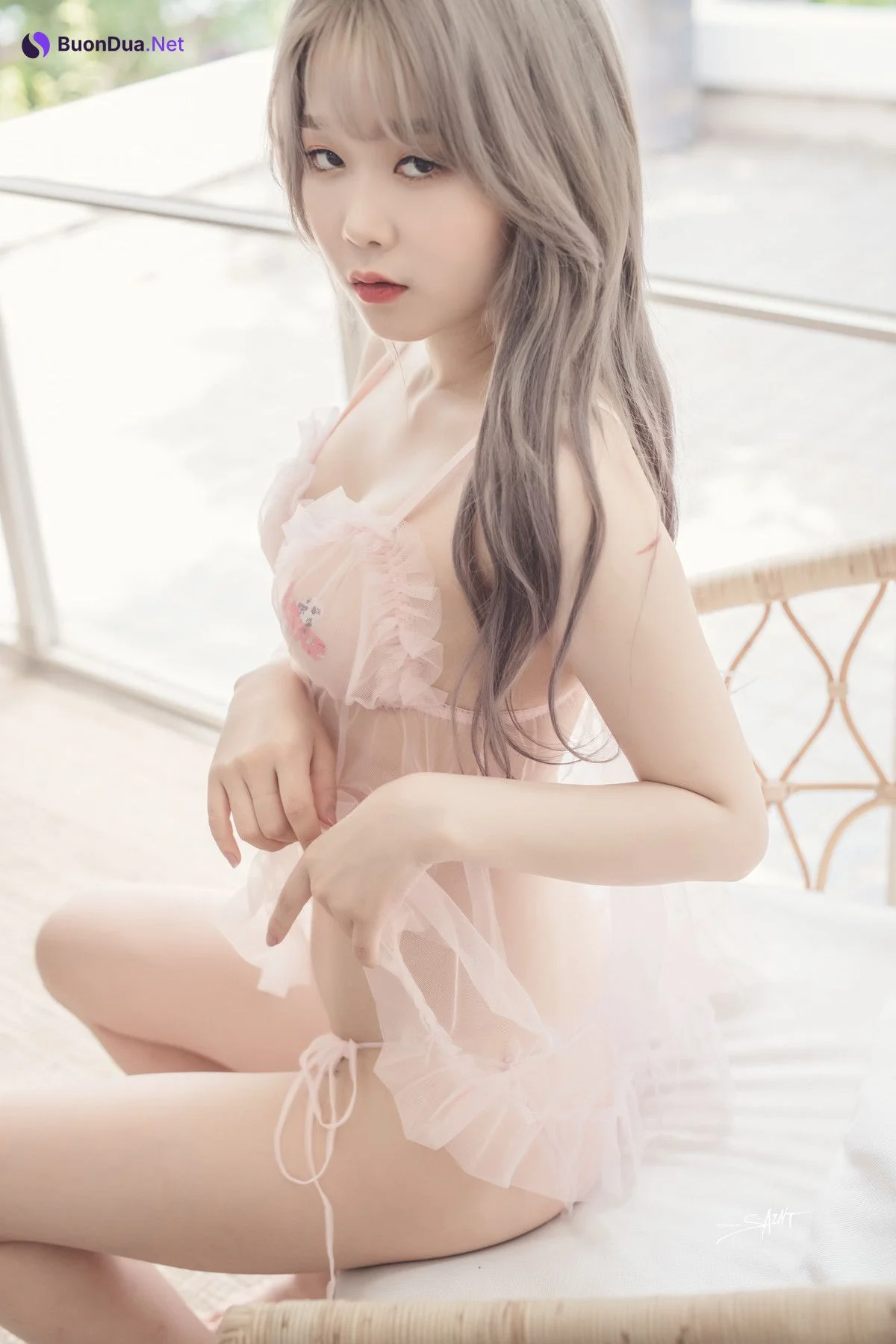 ZIA.Kwon 권지아, [SAINT Photolife] Zia Vol.01 Hyacinth Set.01 - Photo 3