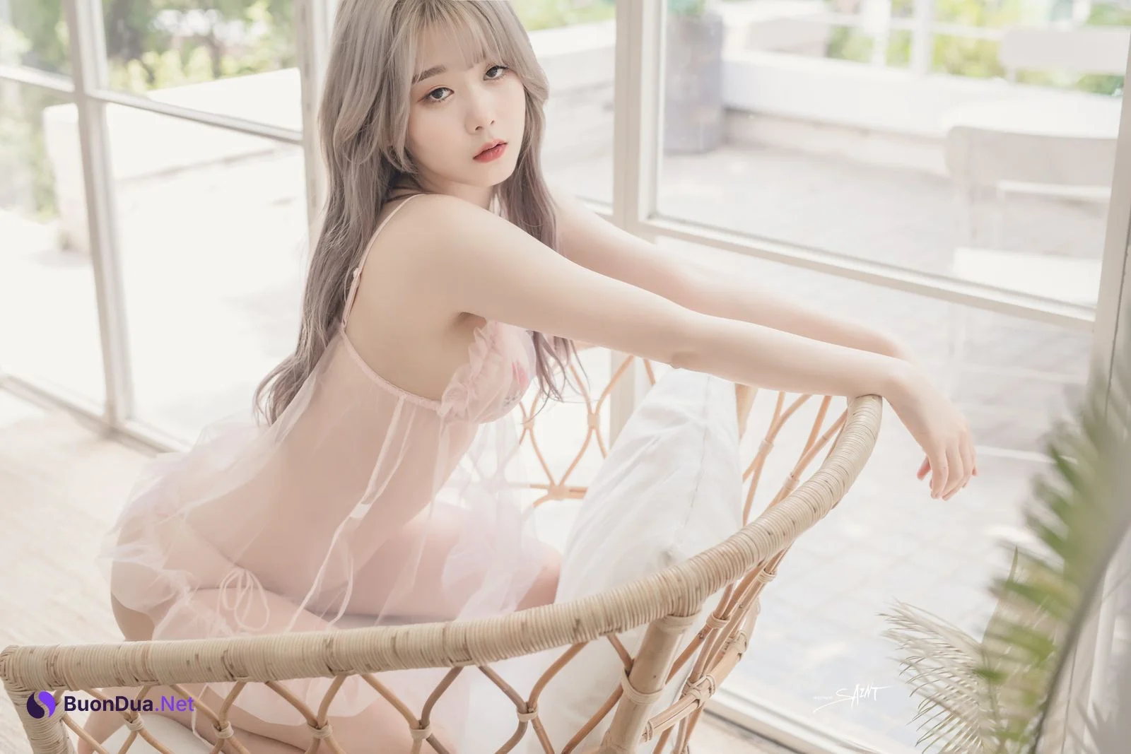ZIA.Kwon 권지아, [SAINT Photolife] Zia Vol.01 Hyacinth Set.01 - Photo 4