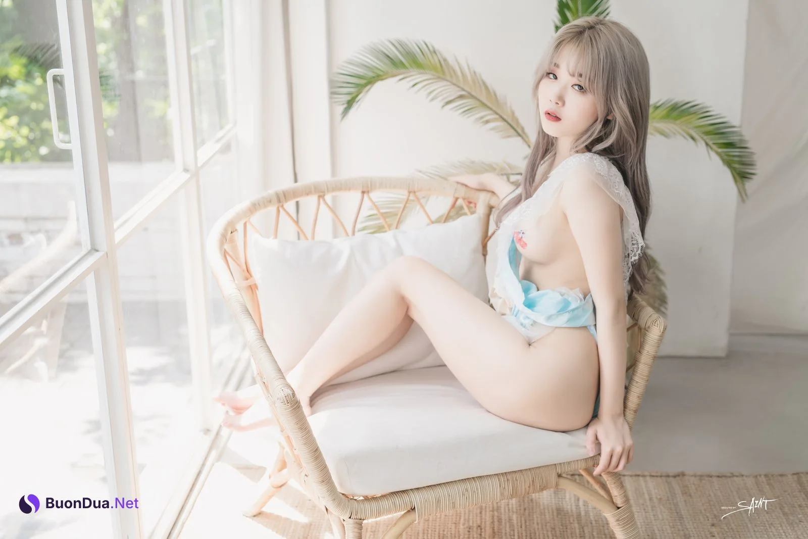 ZIA.Kwon 권지아, [SAINT Photolife] Zia Vol.01 Hyacinth Set.02 - Photo 16