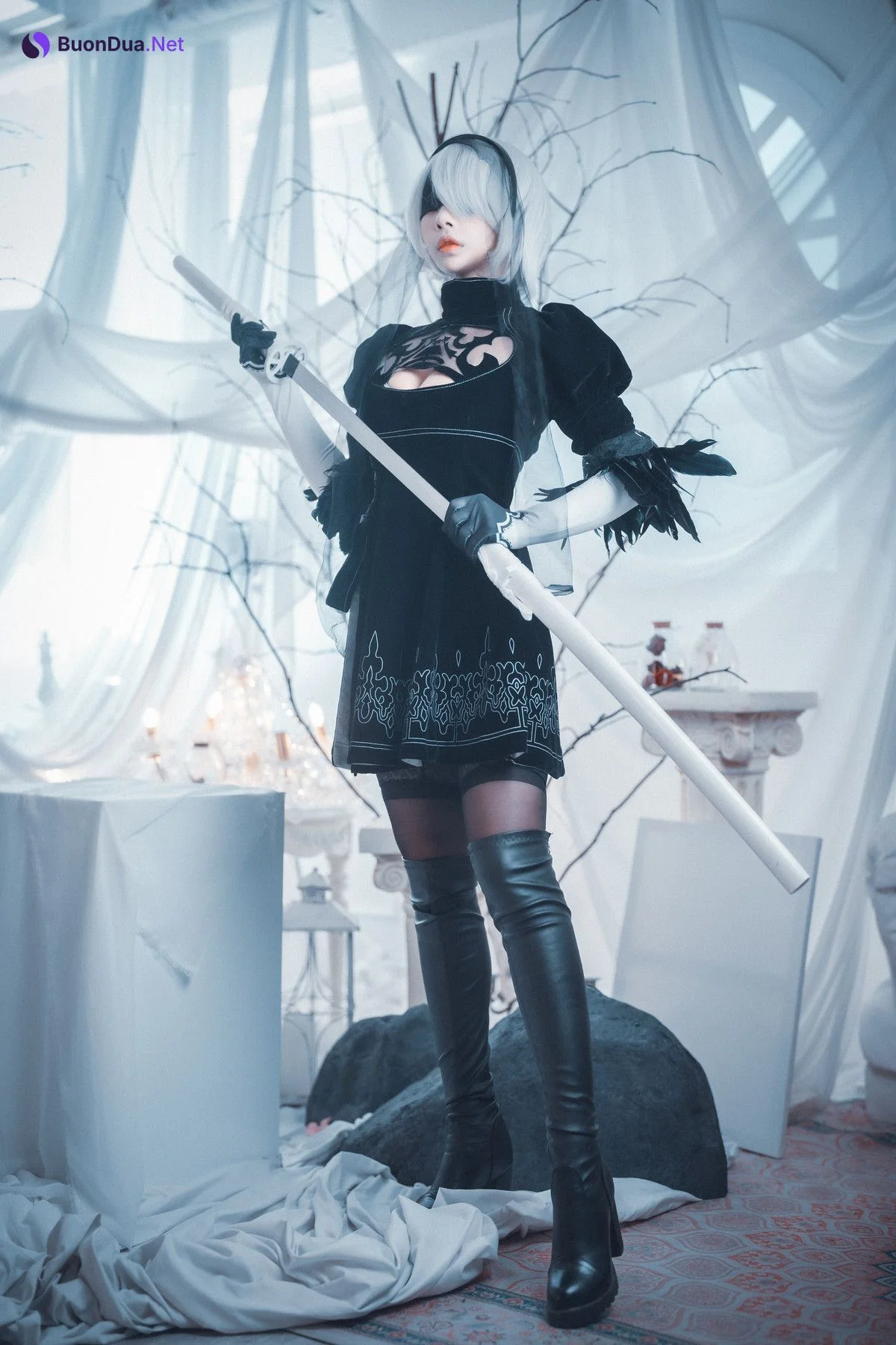 Zzyuri 쮸리, [SAINT Photolife] 2B Nier Automata Set.01 - Photo 6