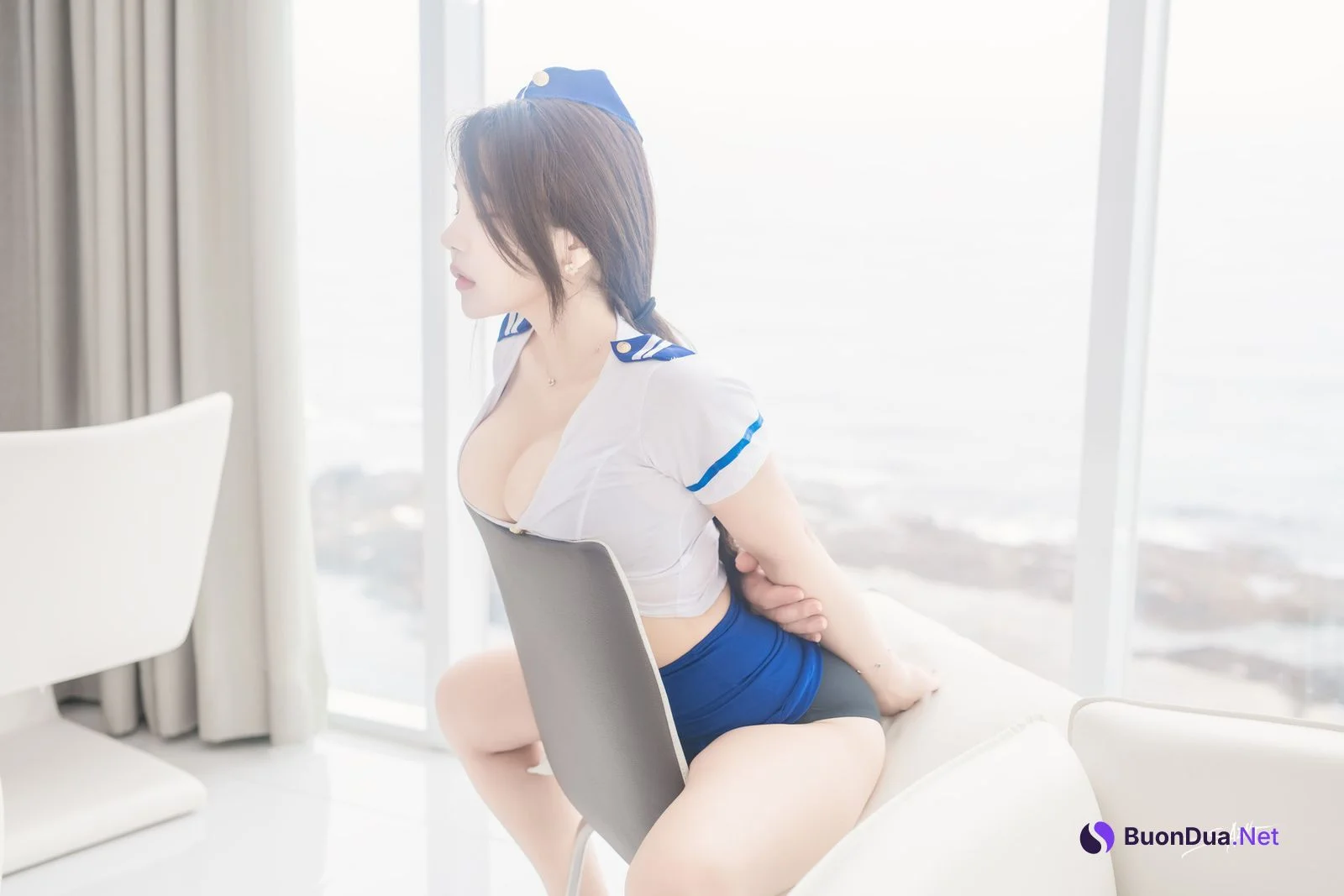 Zzyuri 쮸리, [SAINT Photolife] Blue Marine - Photo 14