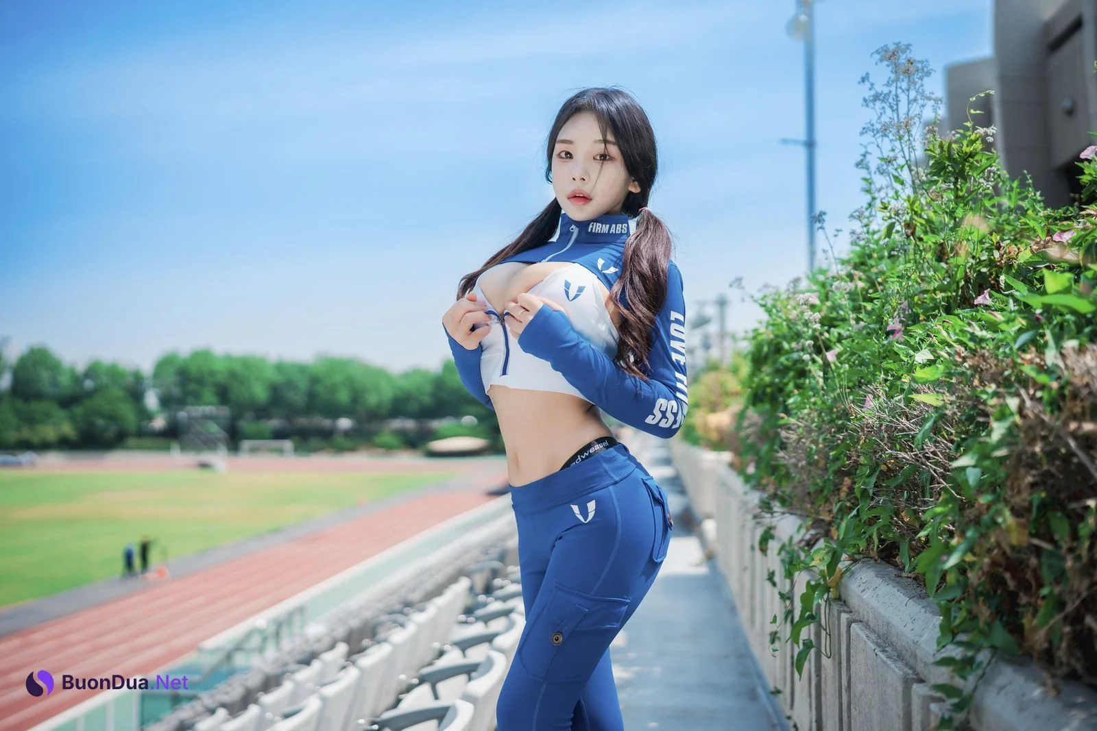 Zzyuri 쮸리, [SAINT Photolife] Loose and Tight Refreshing Blue Set.02 - Photo 7