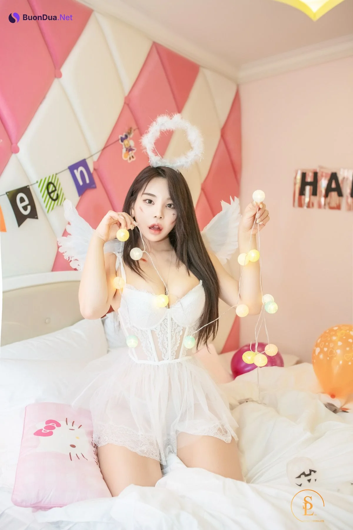 Zzyuri 쮸리, [SAINT Photolife] Pink Halloween - Photo 13