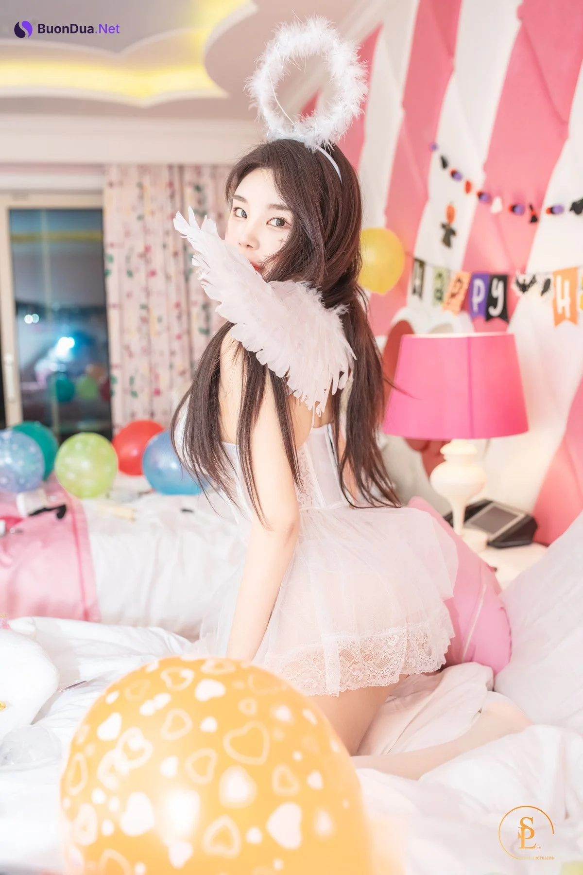 Zzyuri 쮸리, [SAINT Photolife] Pink Halloween - Photo 8