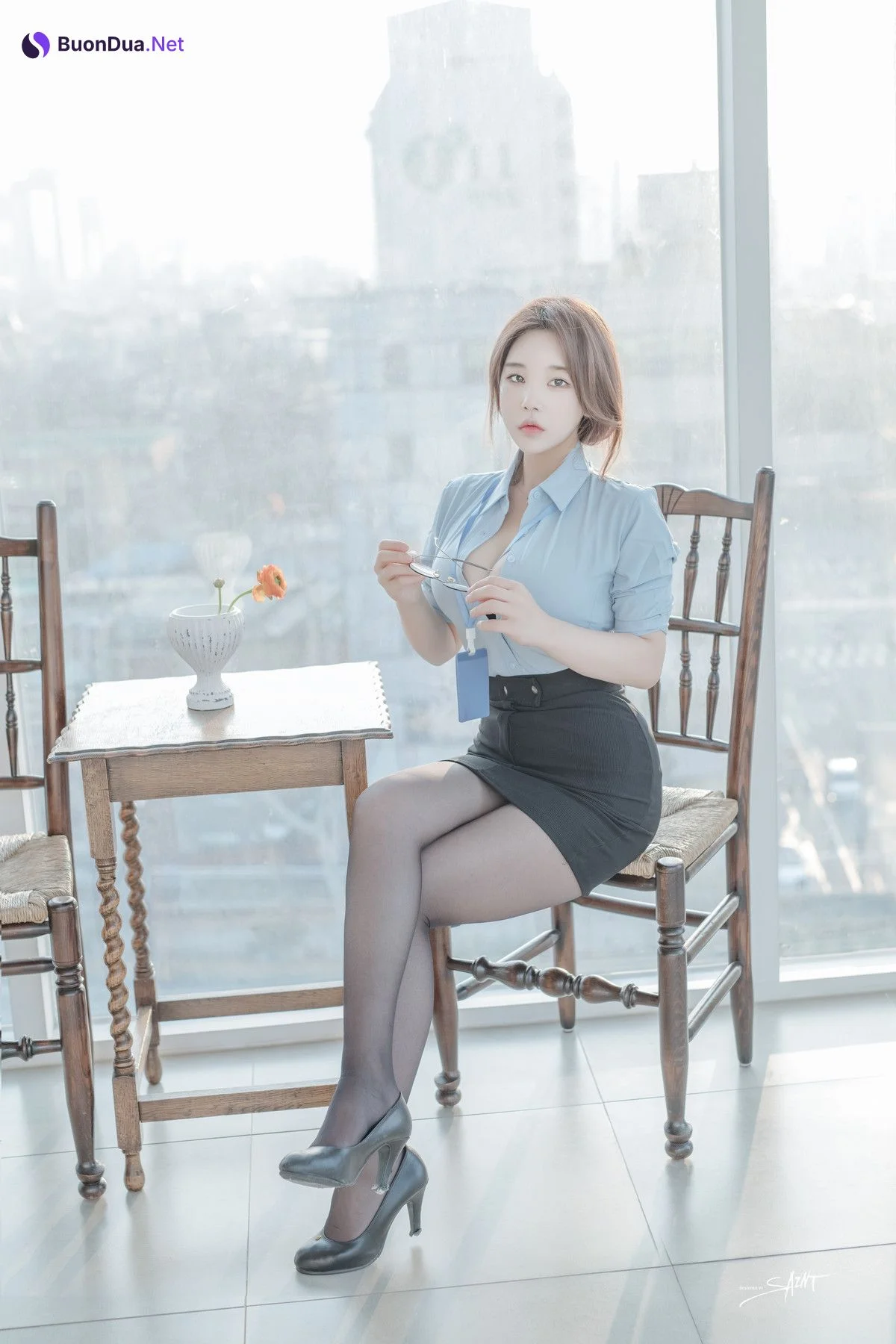 Zzyuri 쮸리, [SAINT Photolife] Shirt Set.01 - Photo 3