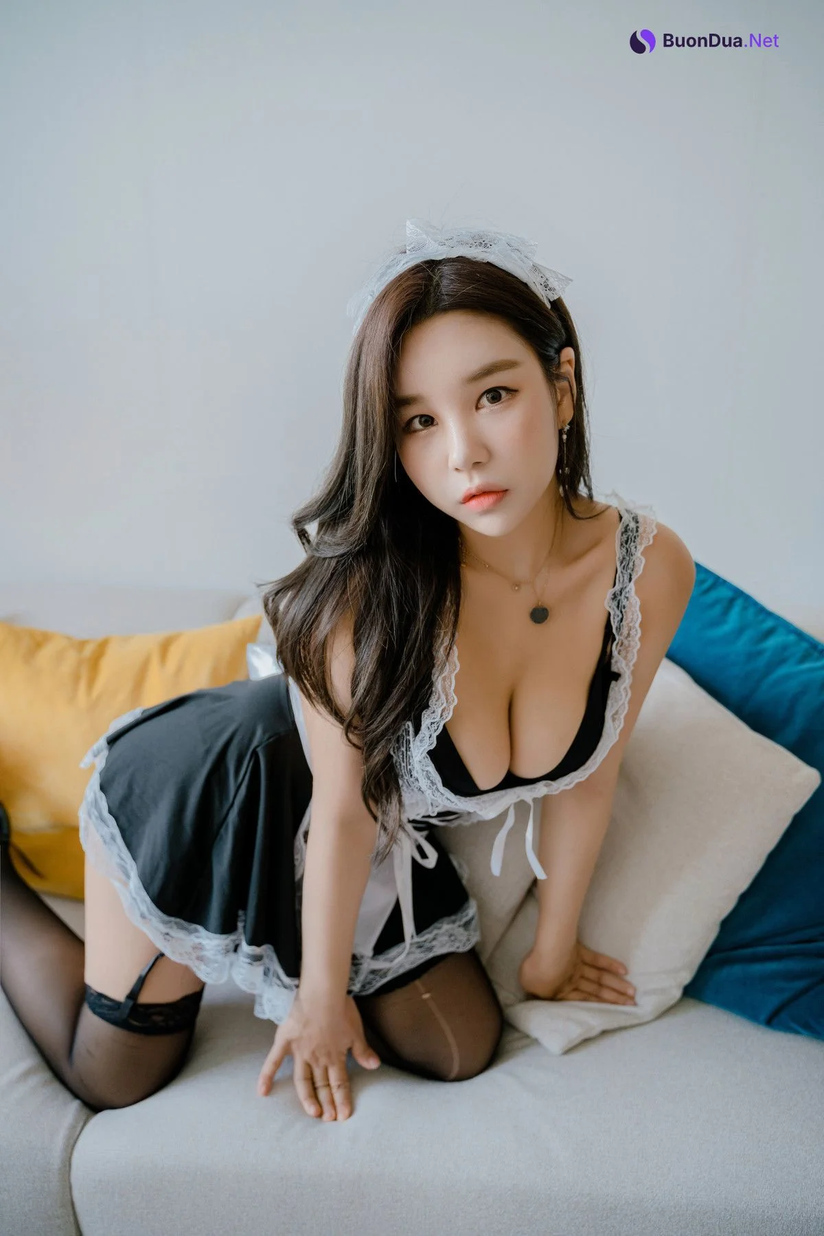 Zzyuri 쮸리, [SAINT Photolife] Zzyuri Vol.1 Maid - Photo 14
